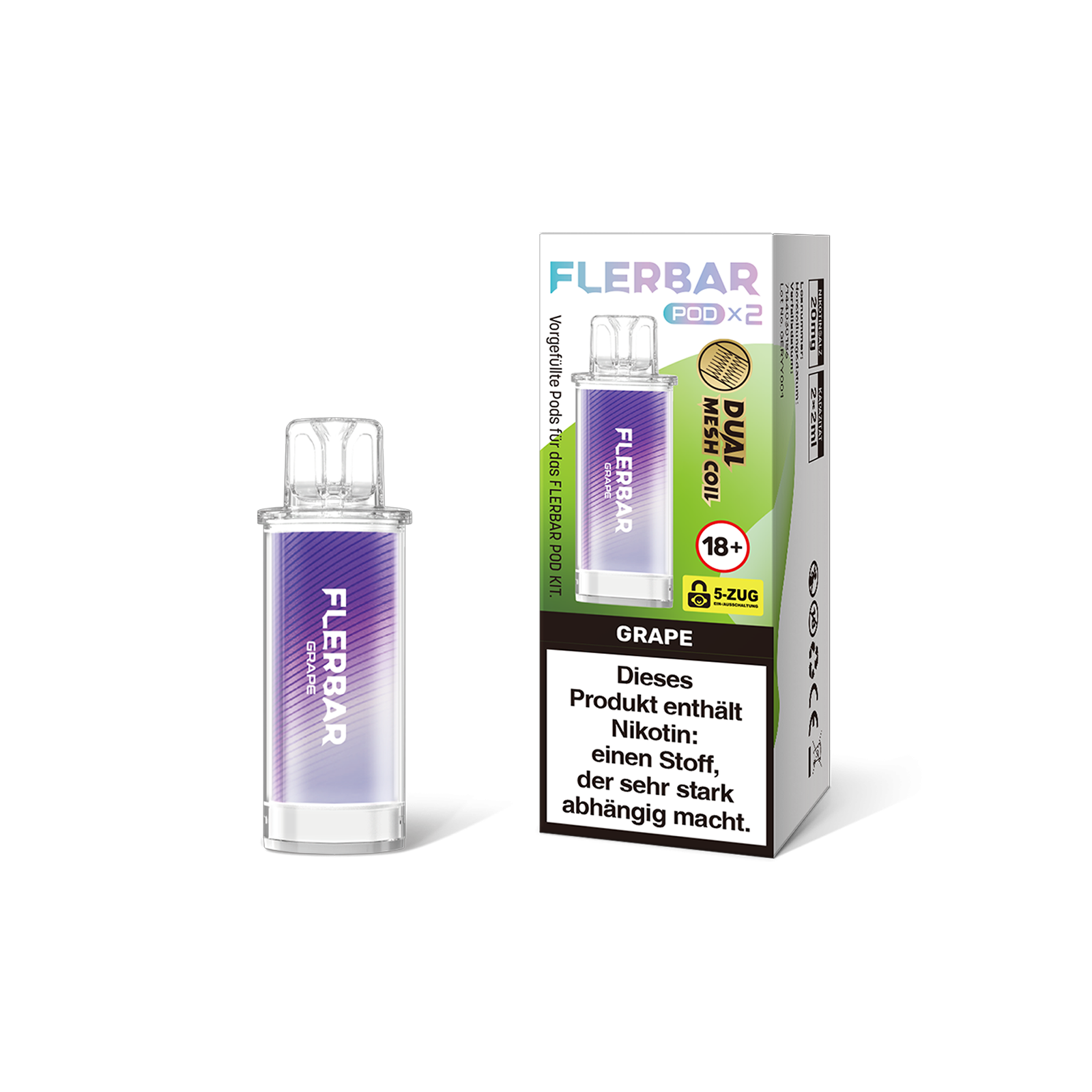 Flerbar - Prefilled Pod  - Grape