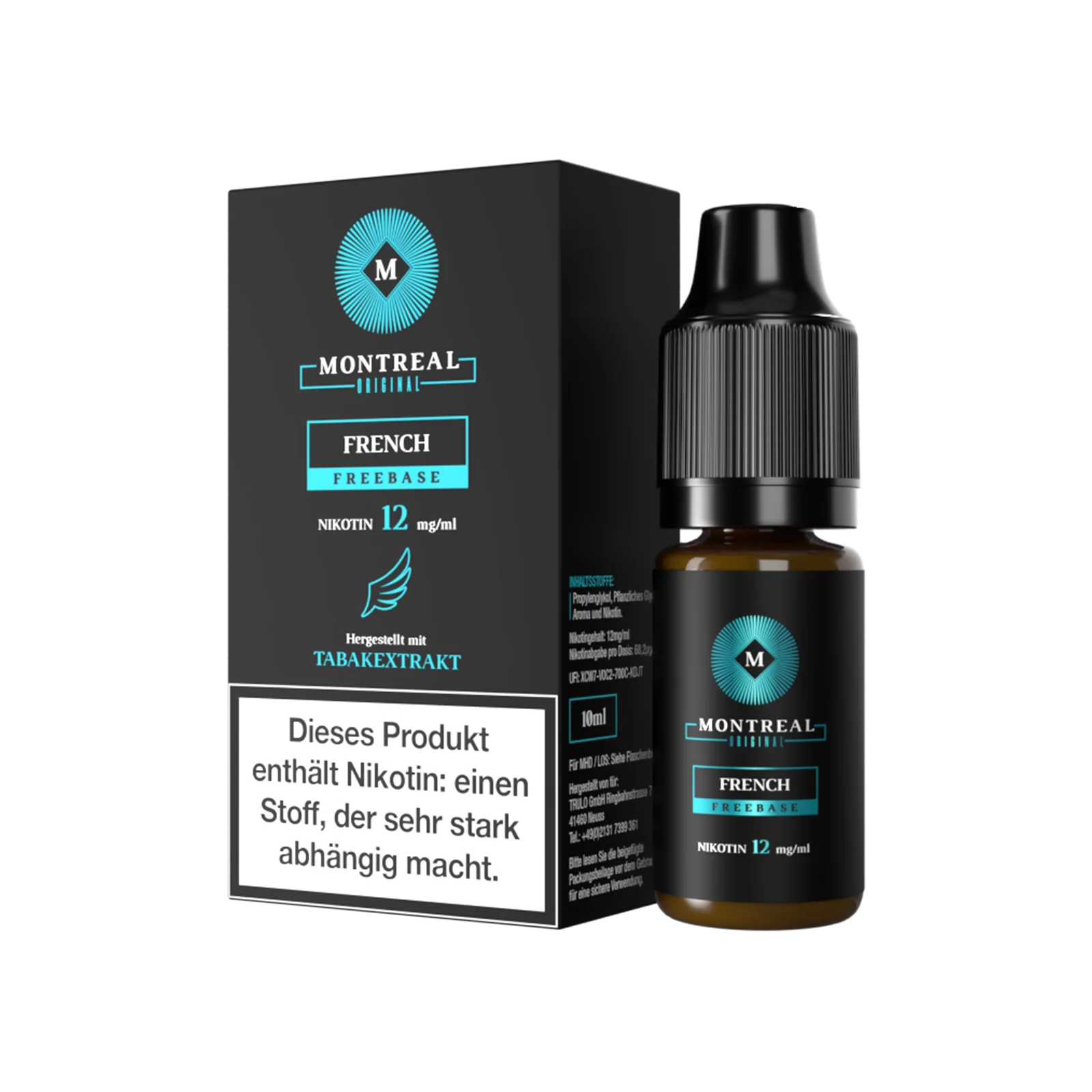 Montreal - Nikotinsalz Liquid - French - 10 ml - 12 mg 1