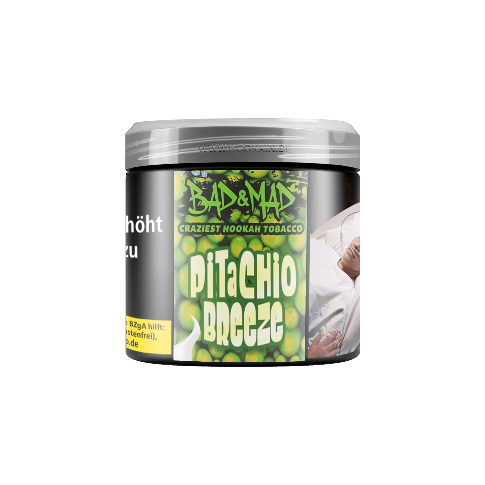 Bad & Mad Pitachio Brezze 200 g Shishatabak mit Pistazie und Vanille