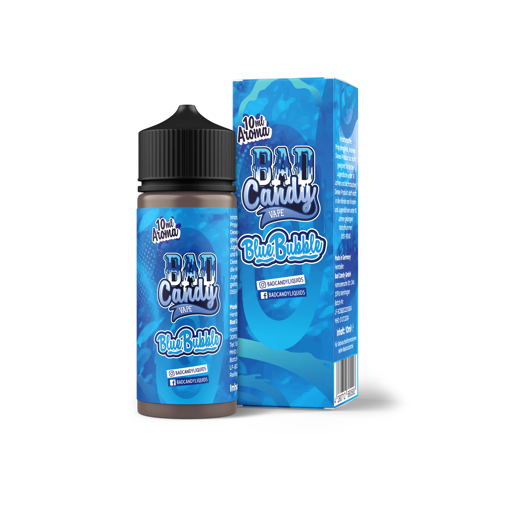 Bad Candy Aroma Longfill Blue Bubble mit 10 ml Inhalt günstig bestellen 1