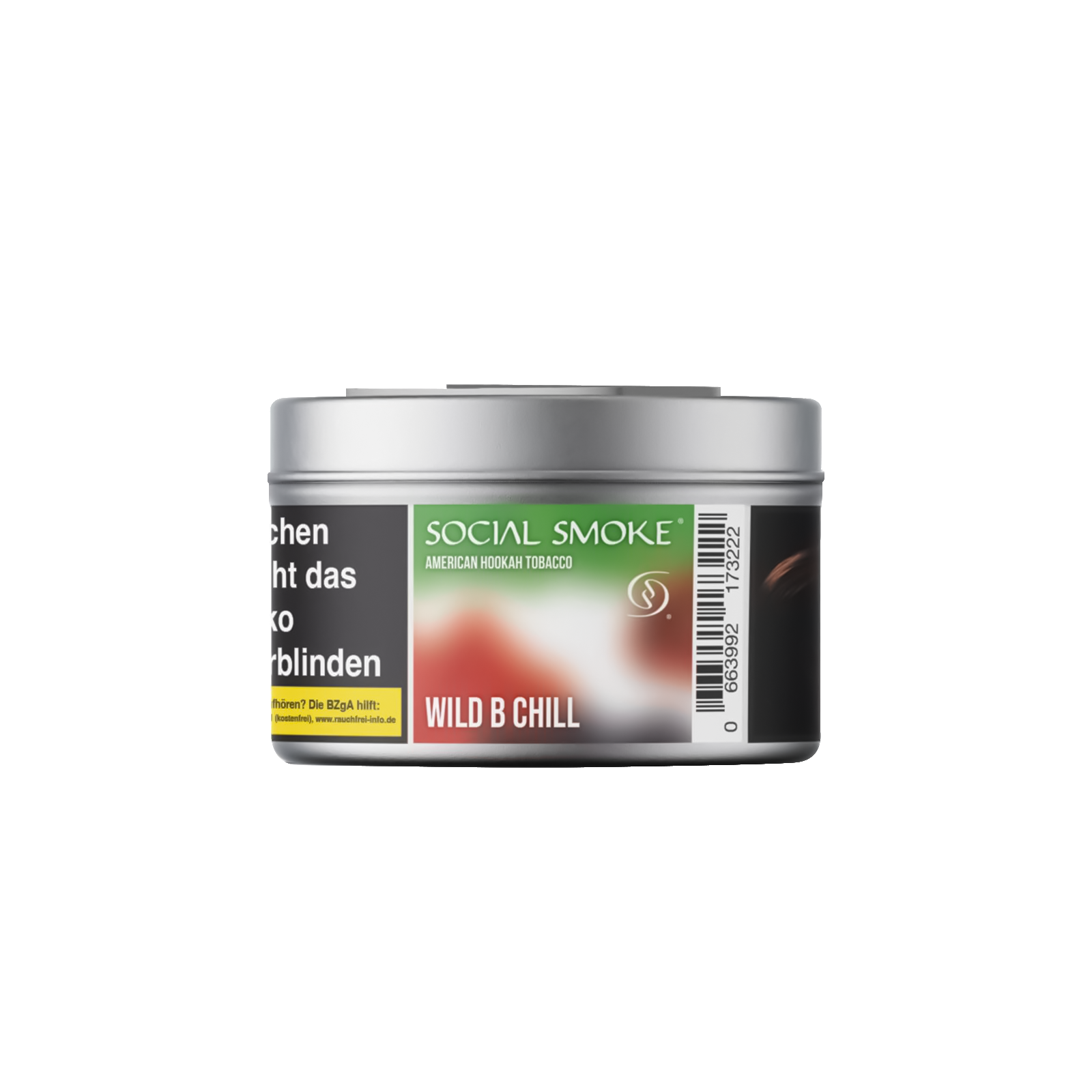 Social Smoke Shisha Tabak Wild B Chill 200 g | Online bestellen 1