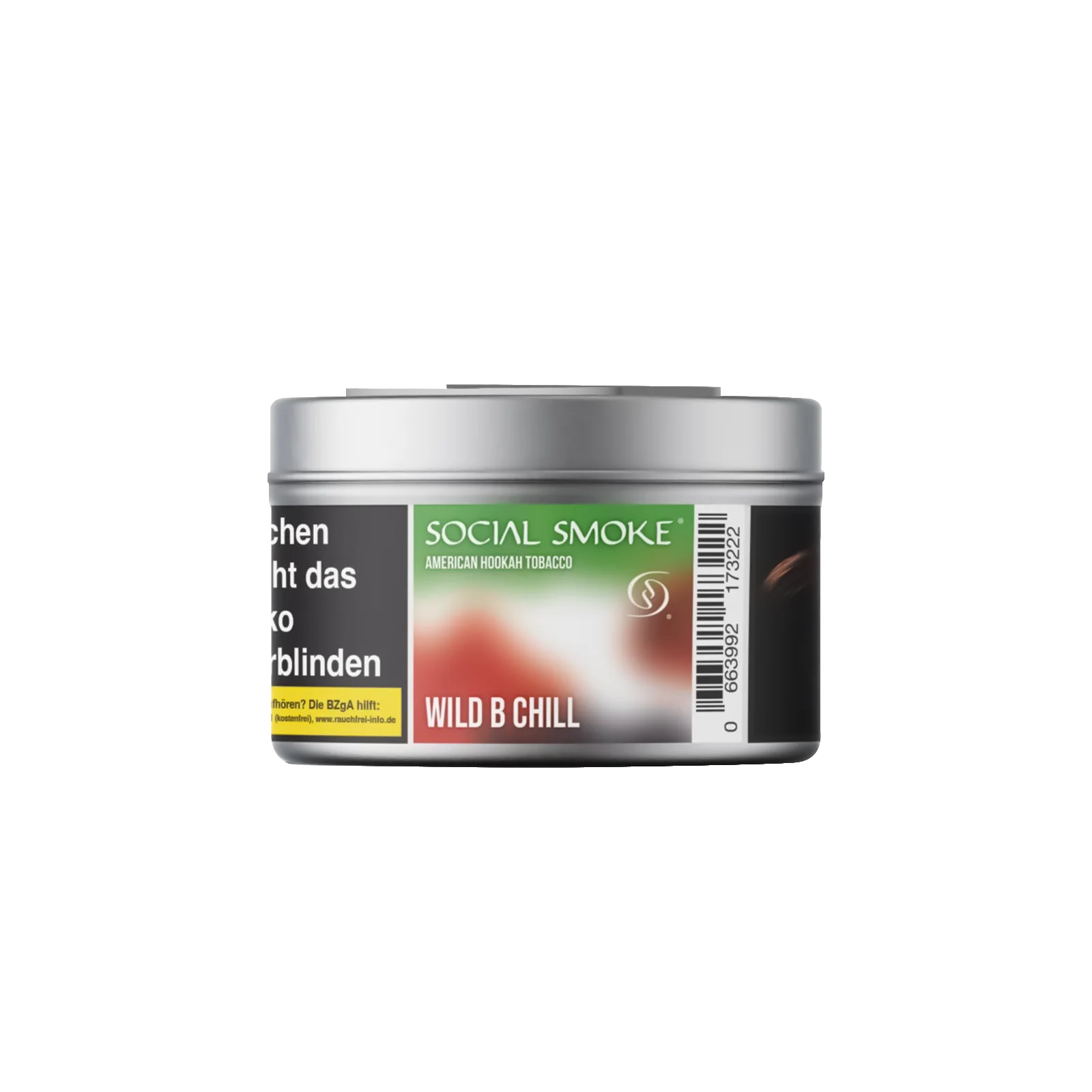 Social Smoke Shisha Tabak Wild B Chill 200 g | Online bestellen 1