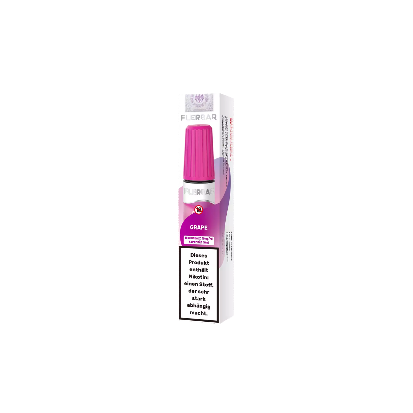 Flerbar - E-Liquid - Nikotinsalz - Grape - 10ml - 10 mg 3