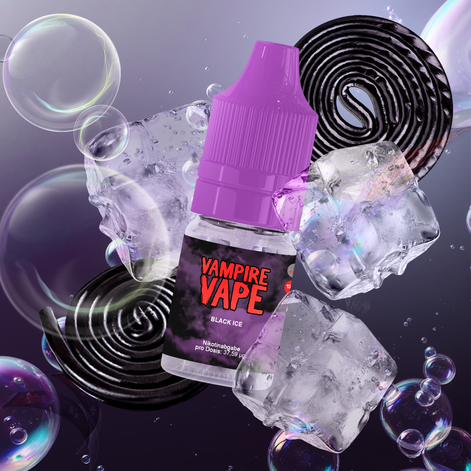 Vampire Vape E-Liquid Black Ice 10 ml 12mg | E-Liquid g&uuml;nstig online 1