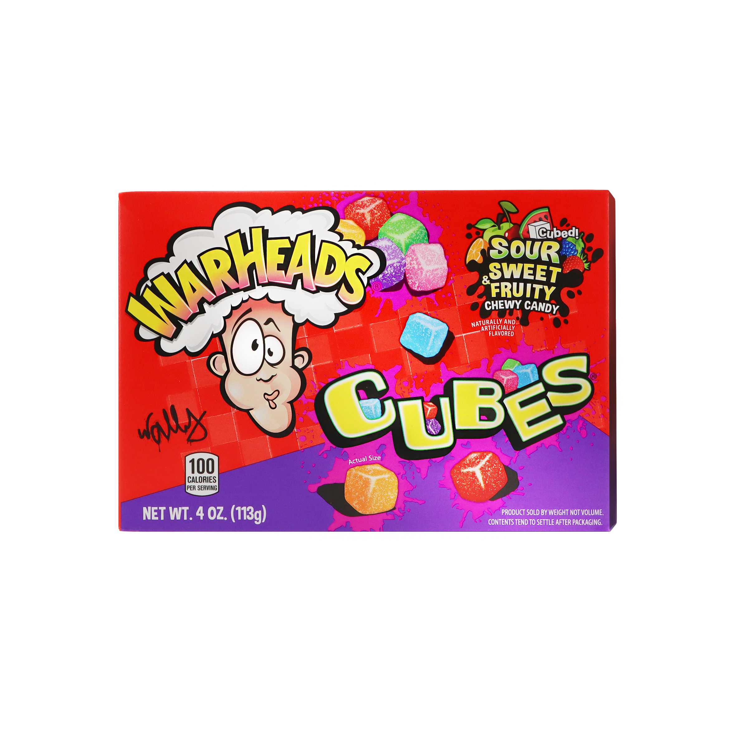 Warheads - Nerds - Chewy Cubes - 113 g Warheads - Nerds - Chewy Cubes - 113 g