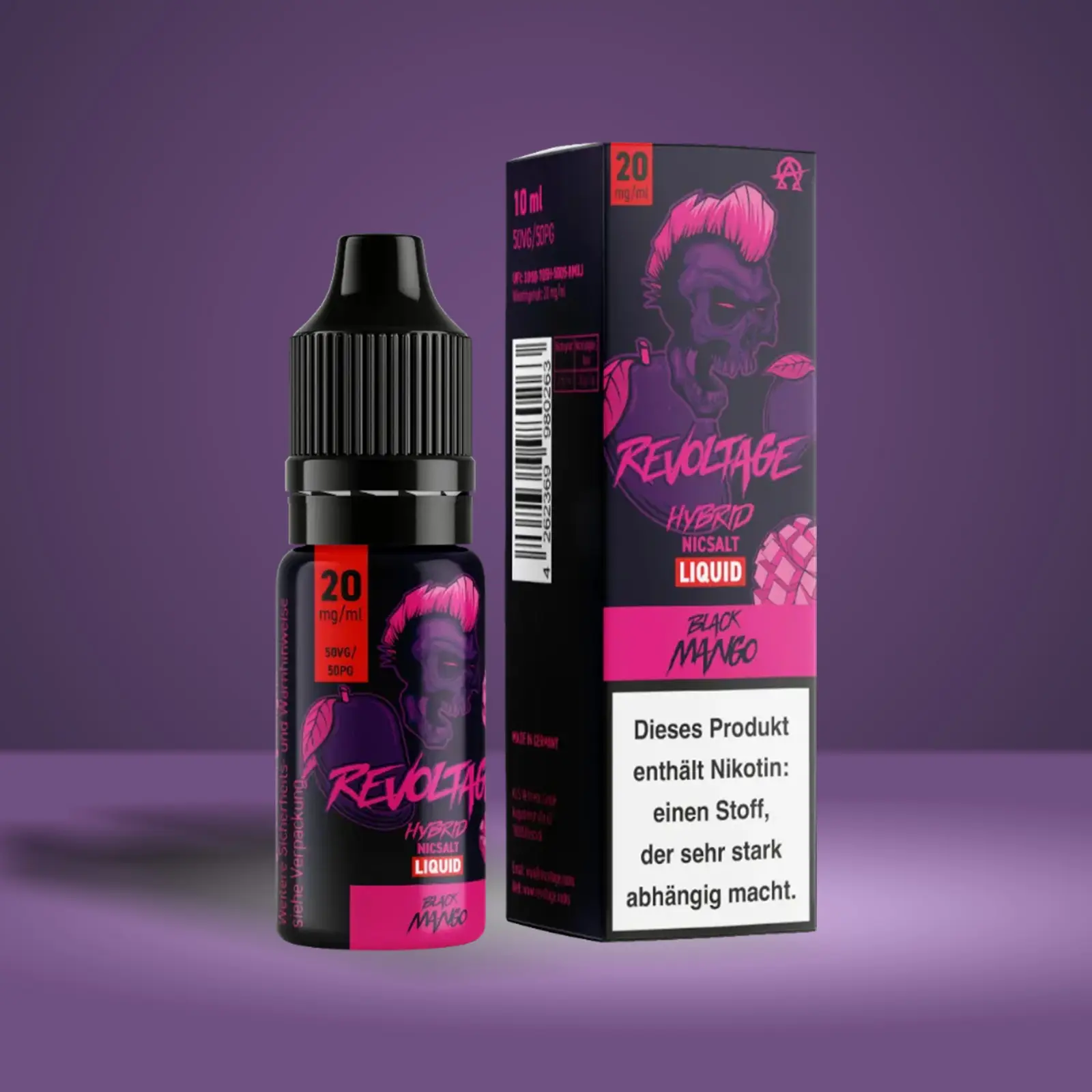 Revoltage - E-Liquid - Nikotinsalz - Black Mango - 10 ml - 20 mg 1