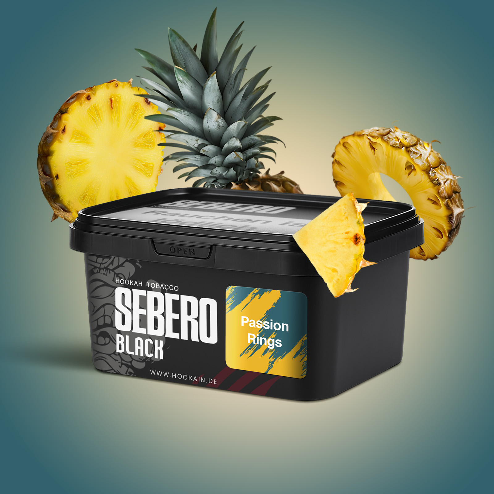 Sebero Black Passion Rings 200 g - Burley-Tabak aus Russland 1