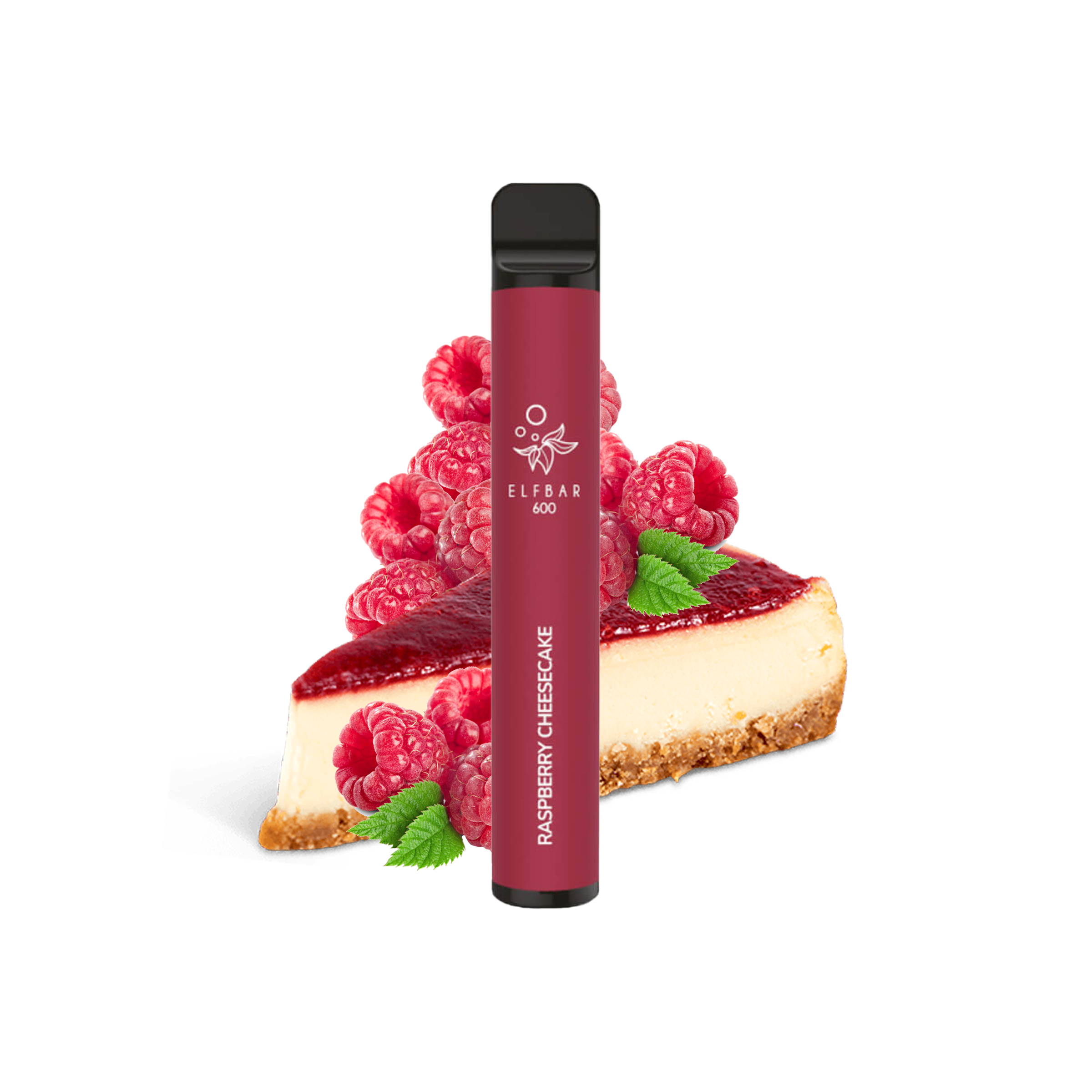 Elf Bar 600 - Raspberry Cheesecake - E-Zigarette - Vape Stick - 20 mg | Alle neuen Sorten günstig online kaufen - Hookain E-Shisha Onlineshop