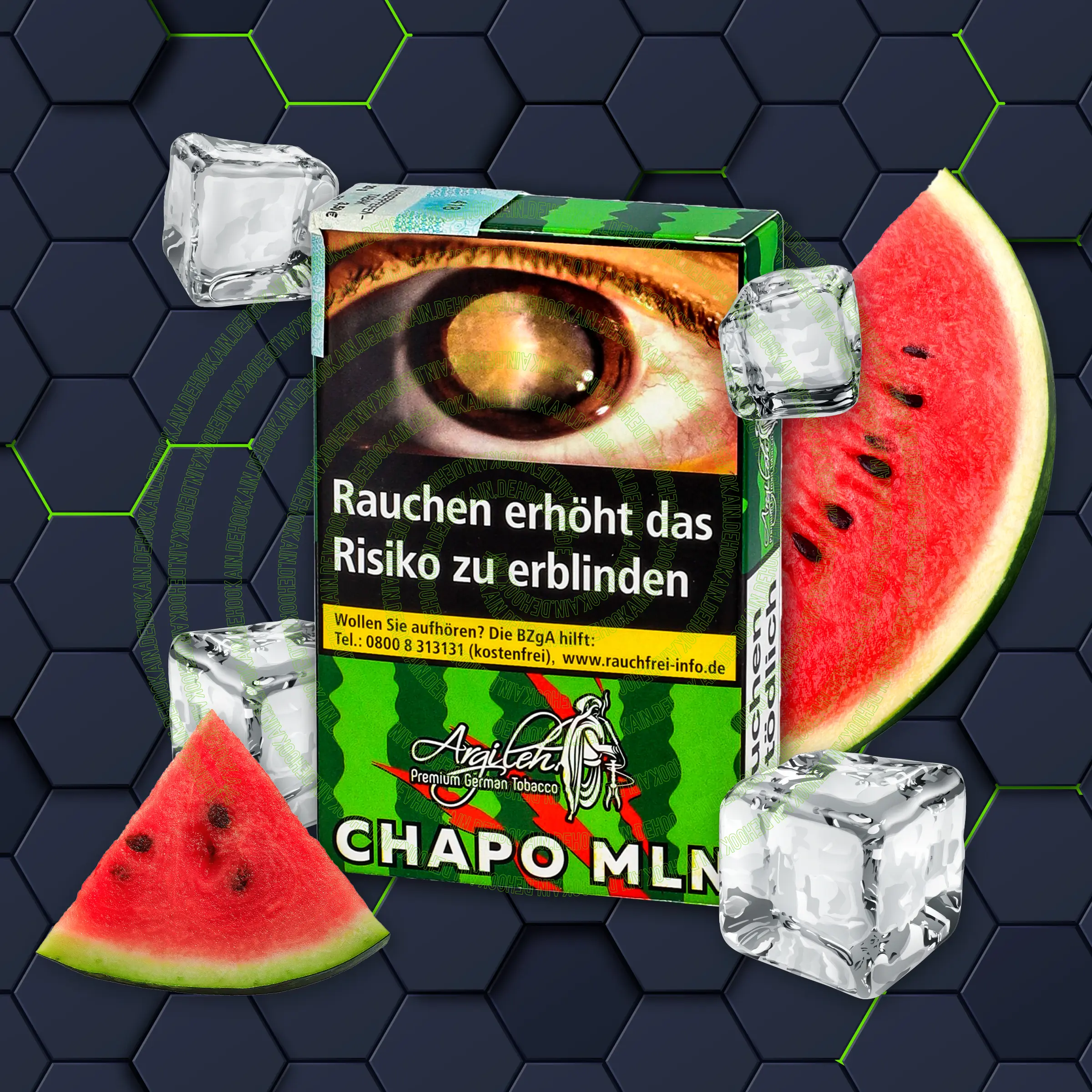 Argileh - Chapo Mln - 20 g | Alle neuen Tabak Sorten günstig online kaufen - Hookain Shisha-Onlineshop-1