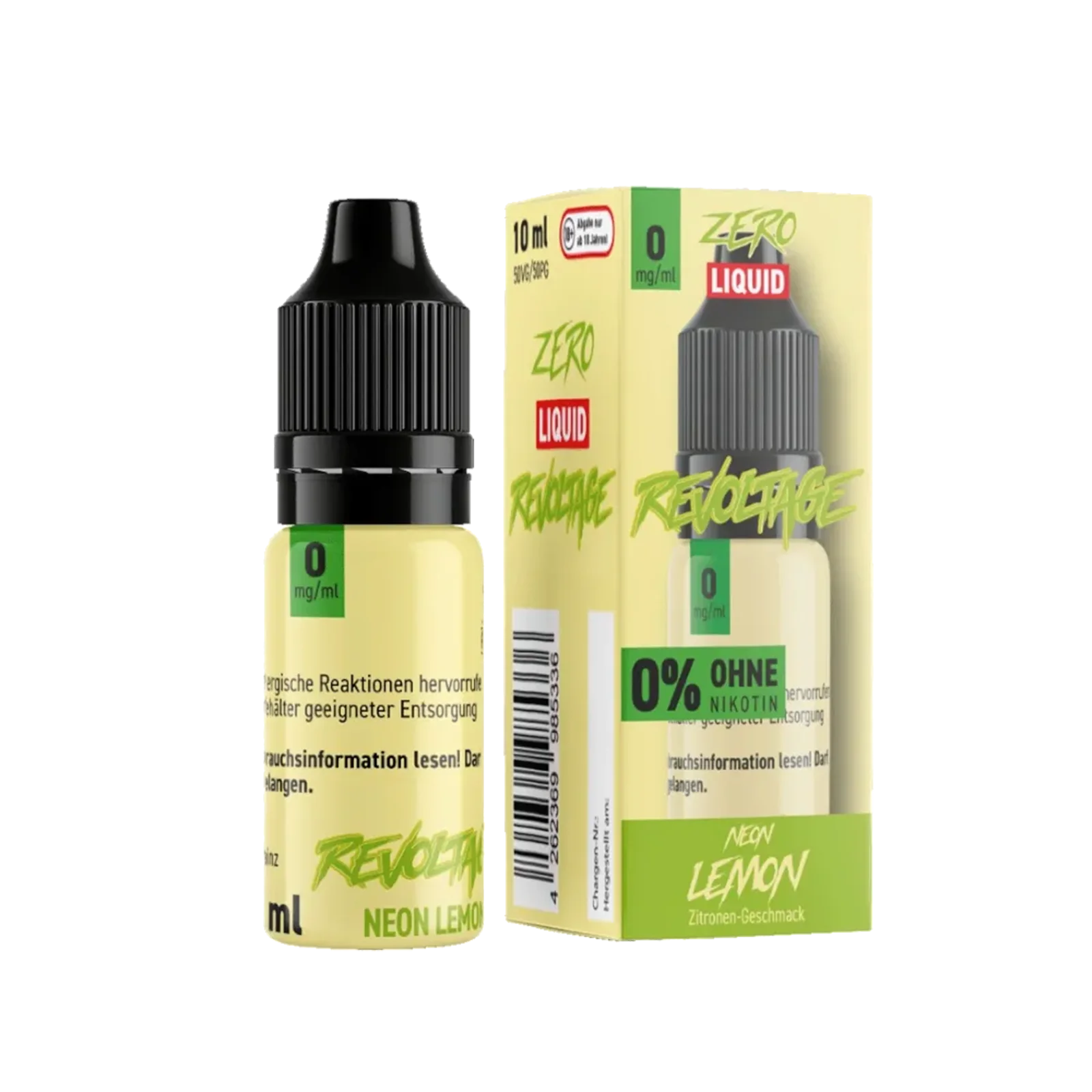 Revoltage - E-Liquid - Nikotinsalz - Neon Lemon - 10 ml - 0 mg 2