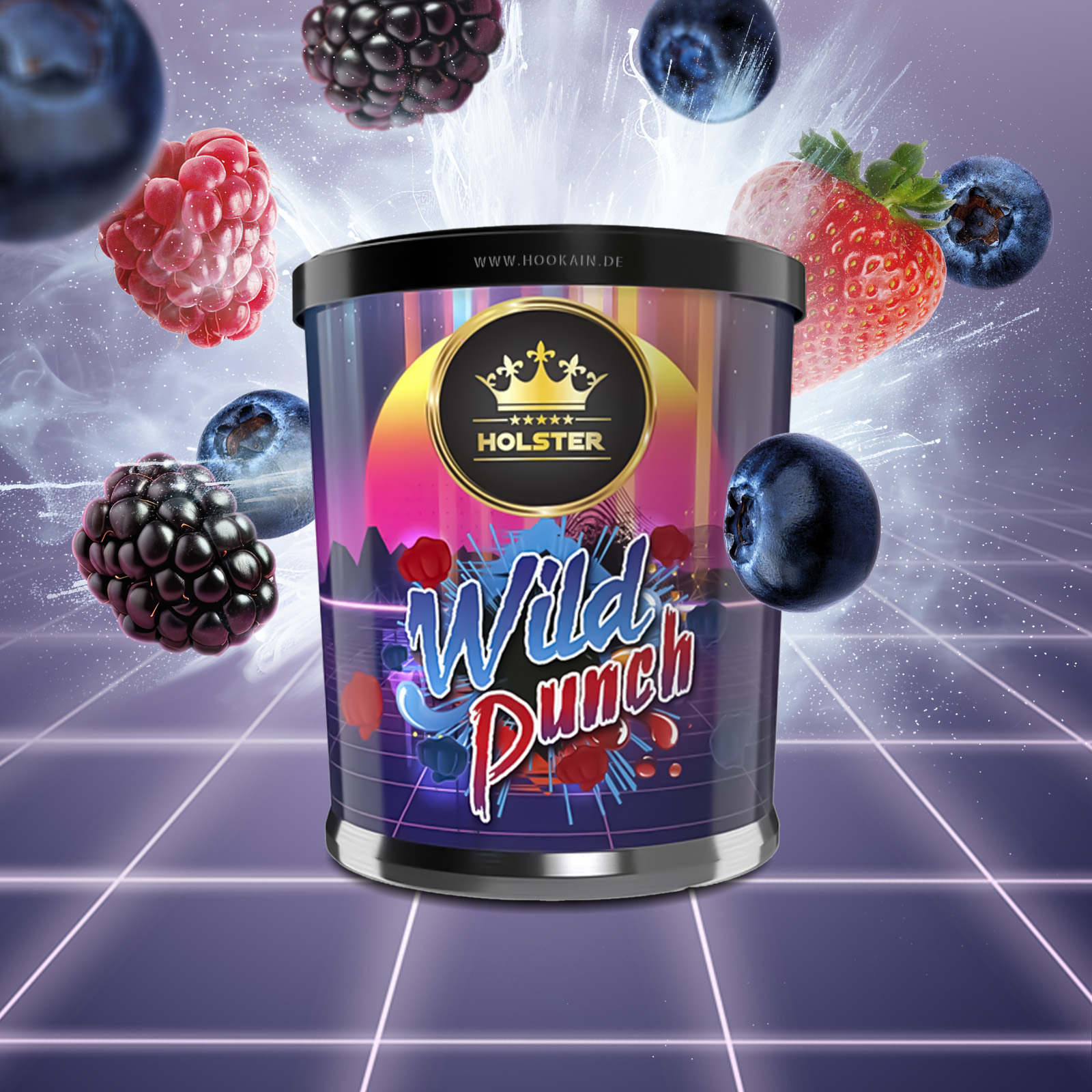 Holster Shisha Tabak Wild Punch 200 g | Alle Sorten 1