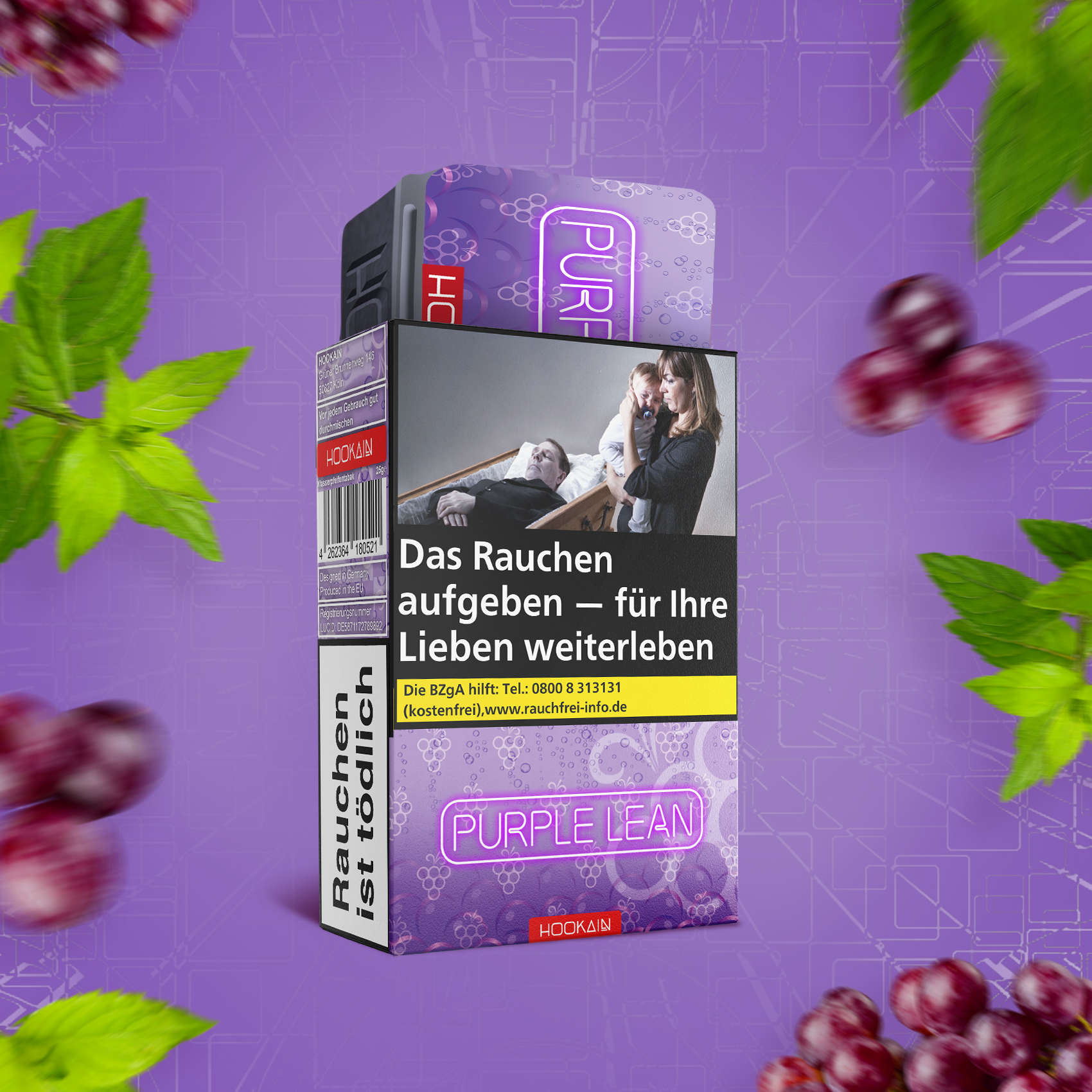 Hookain - Purple Lean - 25 g
