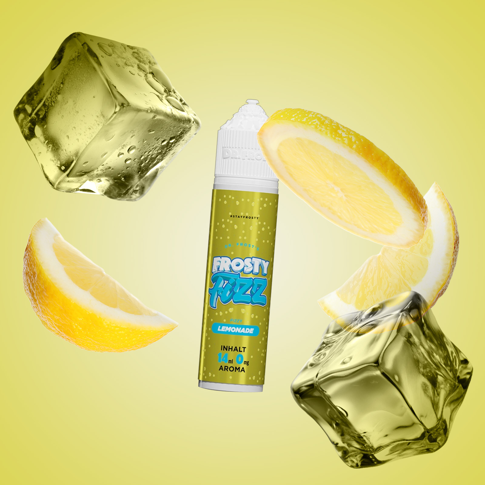 Dr.Frost - Frosty Fizz - Aroma - Longfill - Lemonade - 14 ml  1