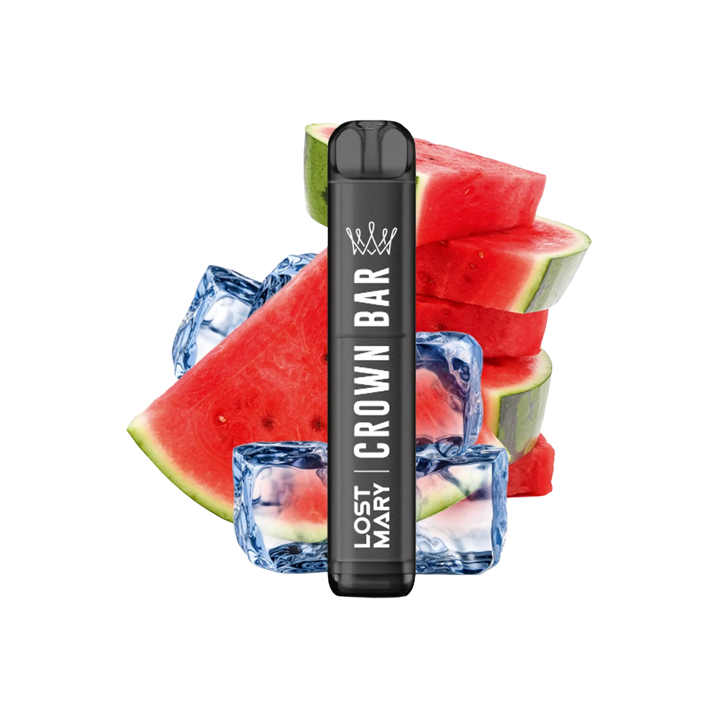 Crown Bar - Einweg-Vape - Watermelon Ice - 20 mg | Alle neuen Sorten günstig online kaufen - Hookain E-Shisha Onlineshop