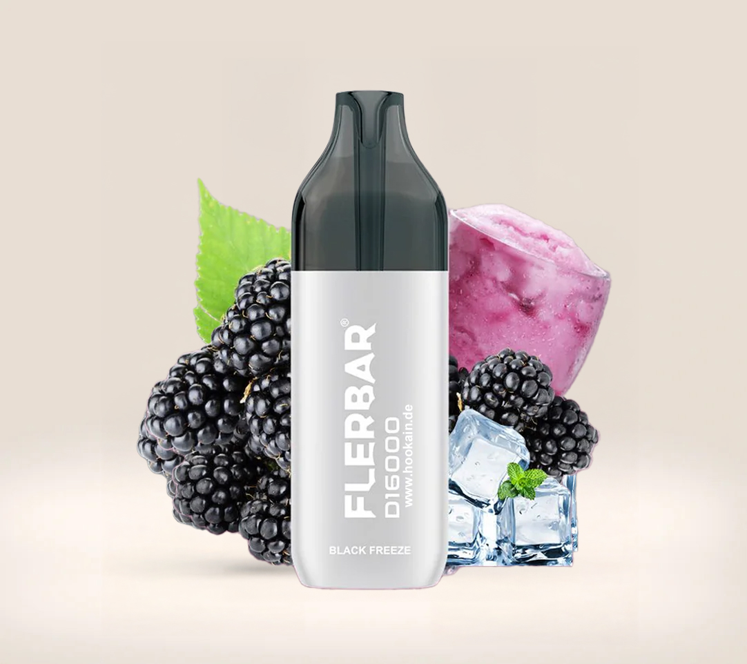 Flerbar D16000 Black Freeze E-Zigarette 12ml 16.000 Puffs Flerbar D16000 Black Freeze E-Zigarette 12ml 16.000 Puffs