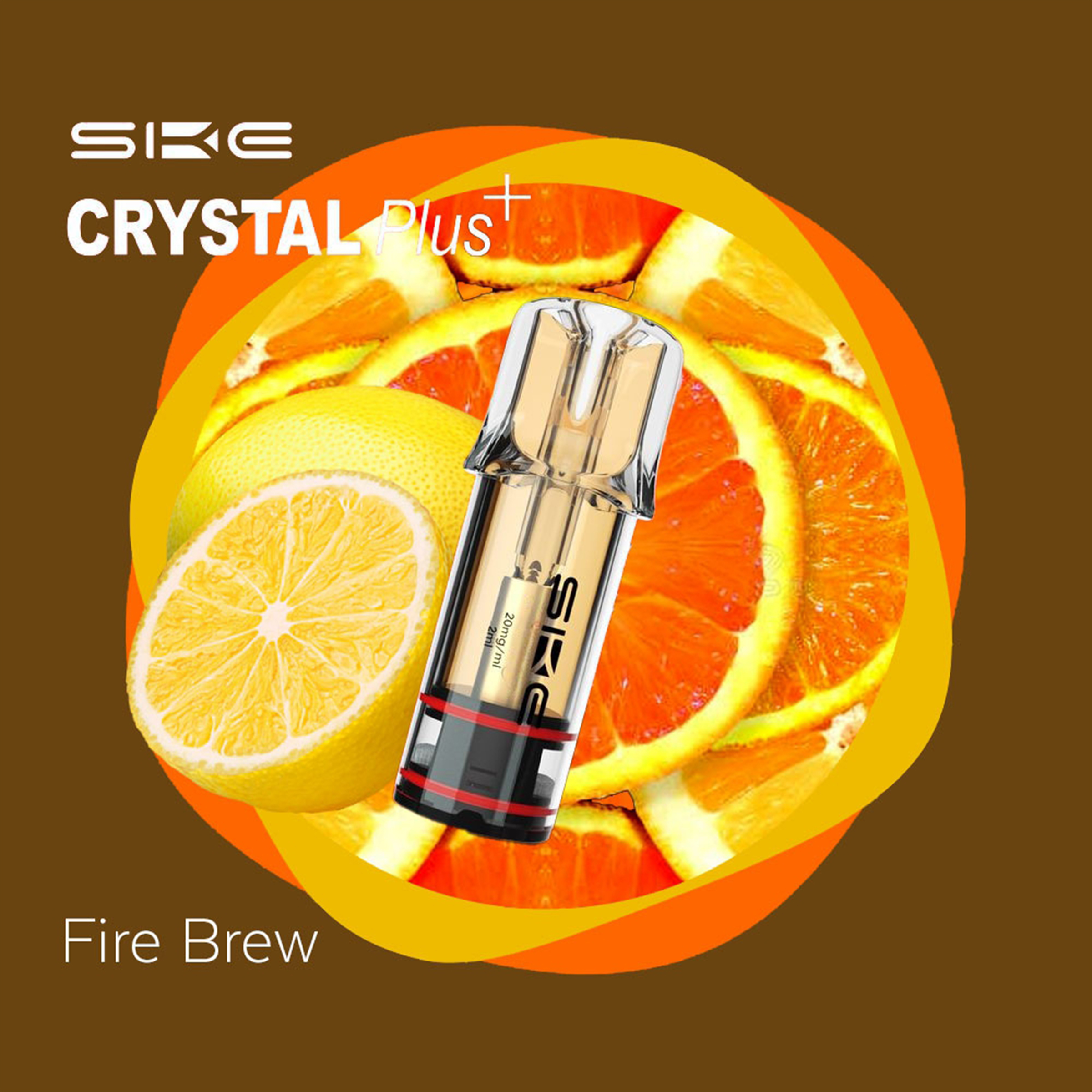 SKE Crystal PLUS Prefilled Pods - Firebrew | Neue Sorten g&uuml;nstig kaufen