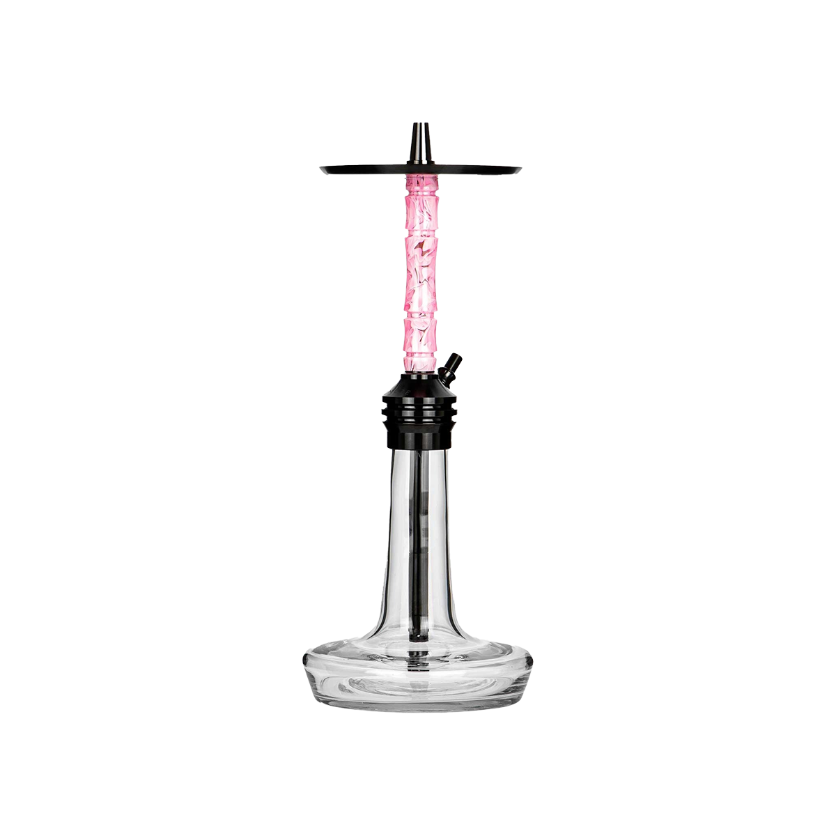 MOZE Varity Lounge Black Clear Wavy Pink Shisha kaufen