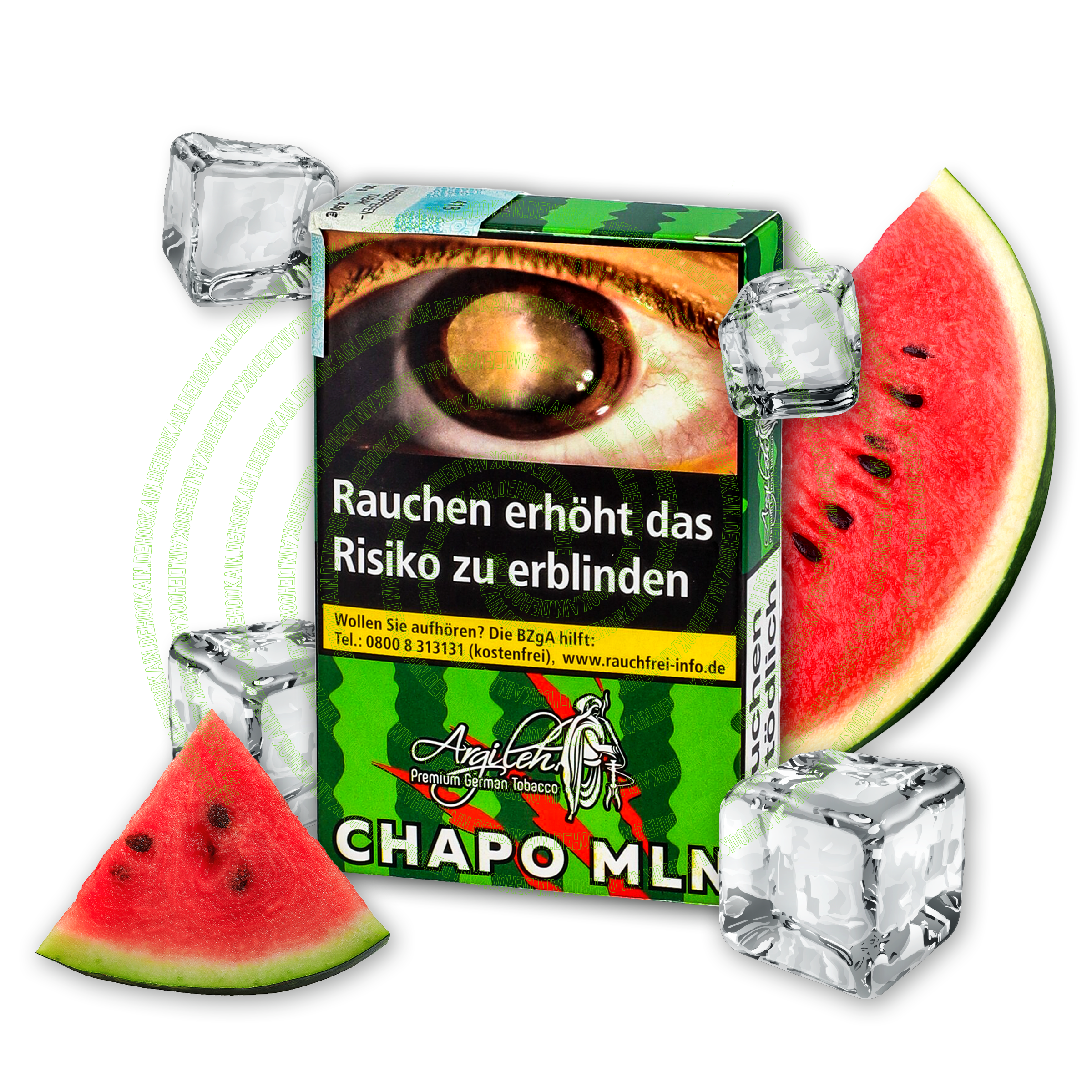 Argileh - Chapo Mln - 20 g | Alle neuen Tabak Sorten günstig online kaufen - Hookain Shisha-Onlineshop-2