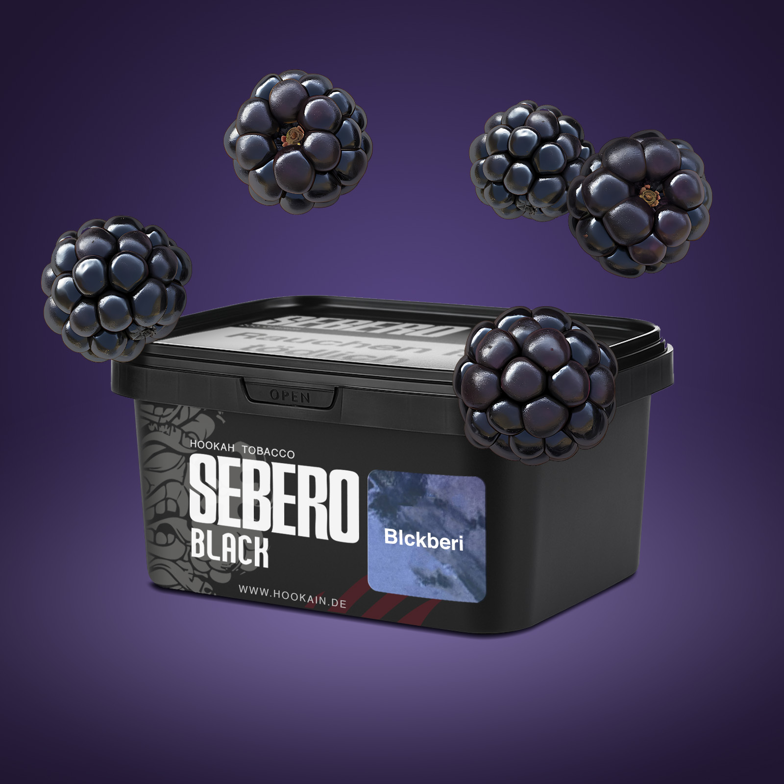 Sebero - Black - Blckberi - 200 g