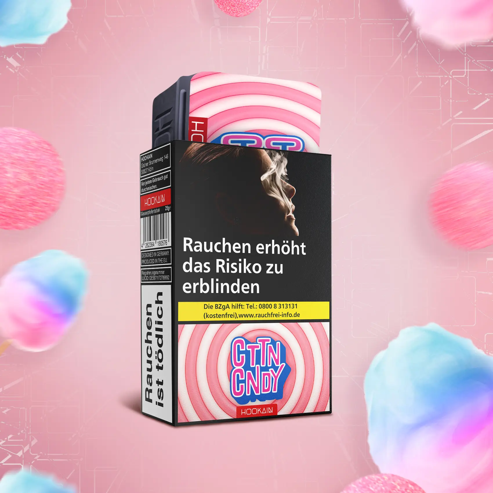 Hookain - Cttn Cndy - 25 g