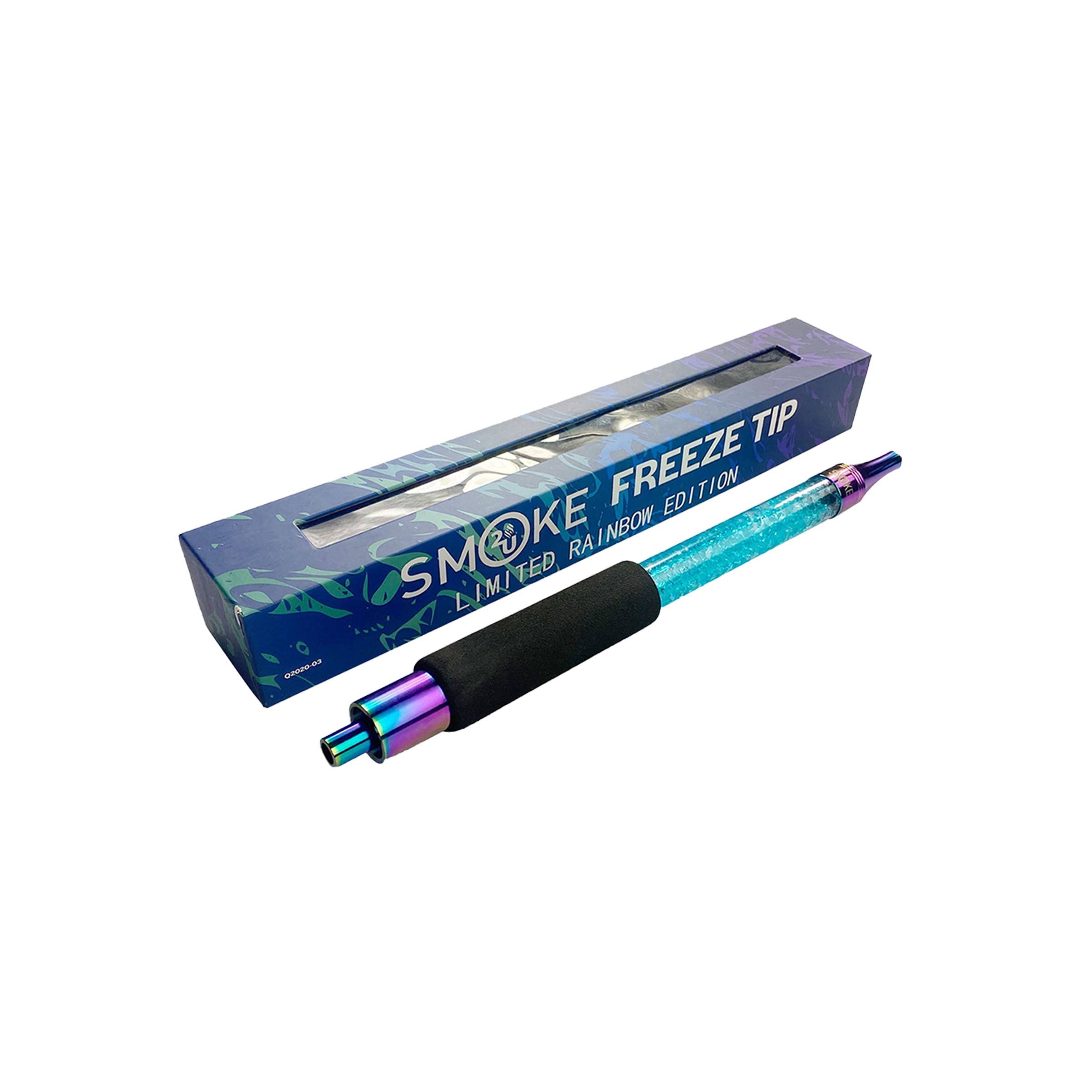 Smoke2U - Freeze Tip Blue - Rainbow - Shisha Cooling Mundstück