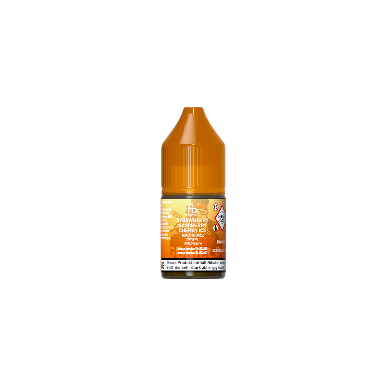 RandM Tornado 7000 - Straw Rasberry Cherry Ice - E-Liquid - Nicotine salt - 10 mg