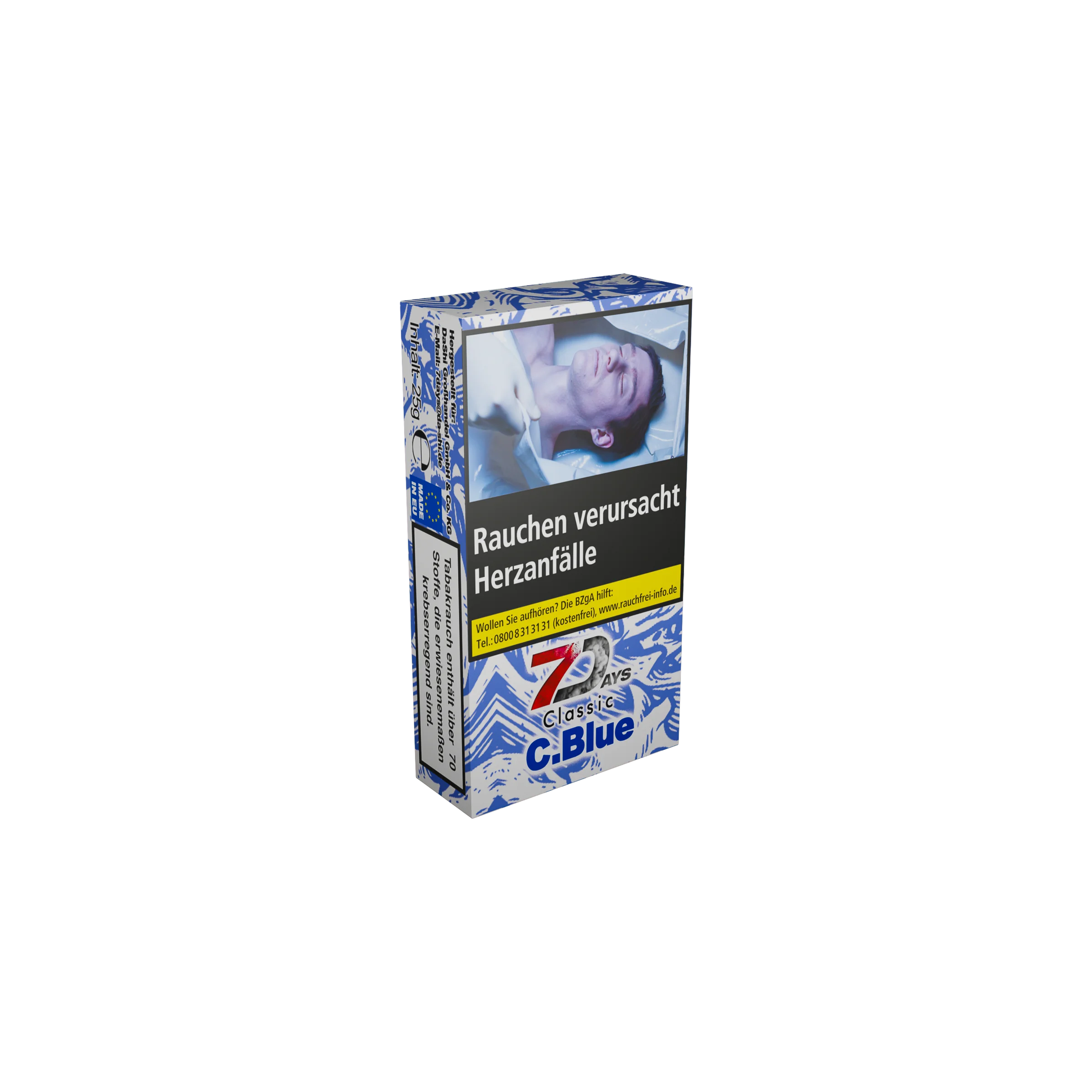 7Days - C.Blue - 25 g - Shishatabak | Hookain Onlineshop	