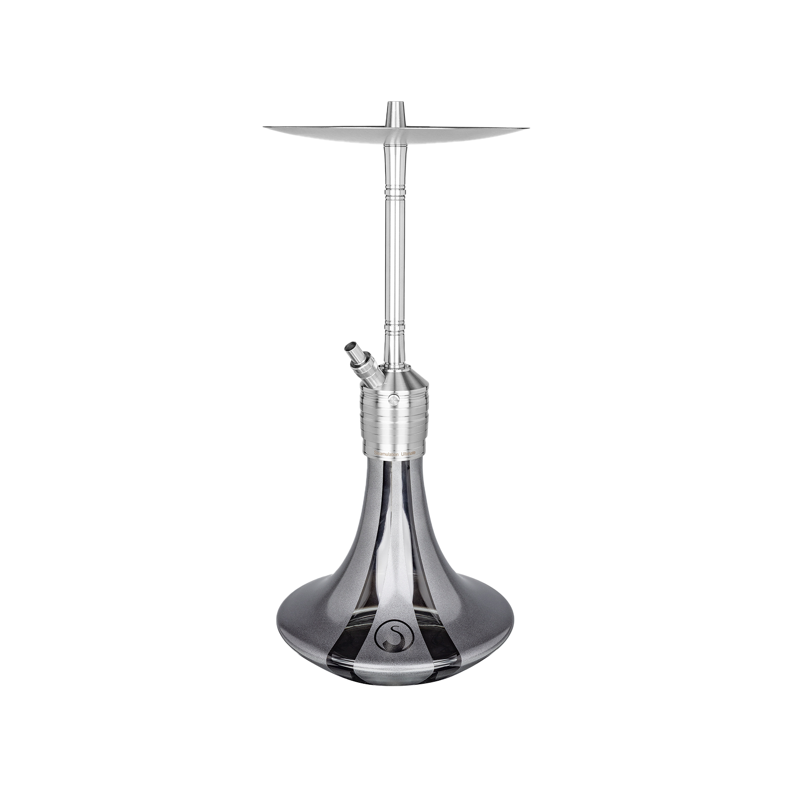 Steamulation Ultimate One Gen. III Graphite Metallic – Profi-Shisha mit 1 Anschluss & Top-Features 1 Steamulation Ultimate One Gen. III Graphite Metallic – Profi-Shisha mit 1 Anschluss & Top-Features 1