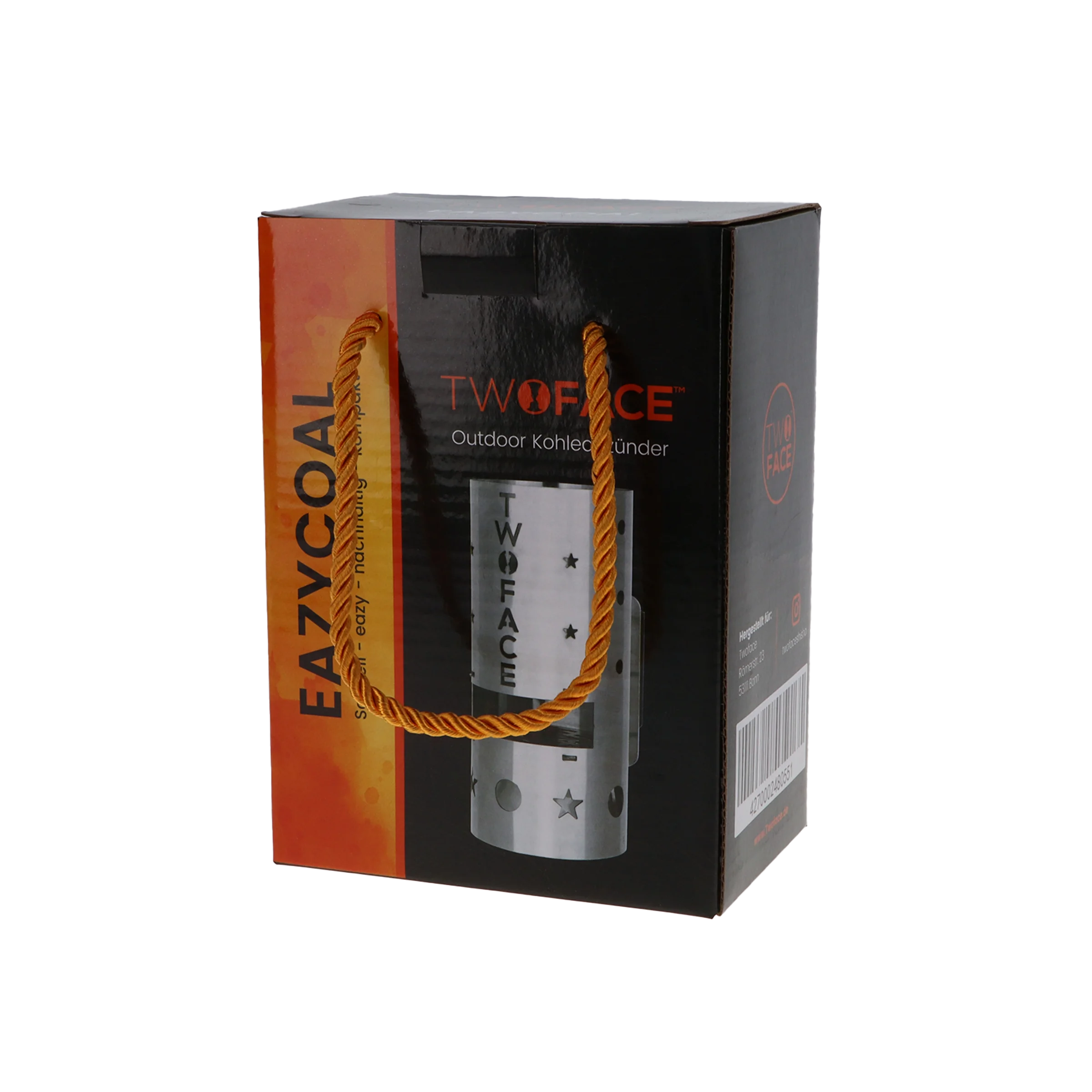 Two Face - Eazy Coal - Outdoor - Charcoal Chimney