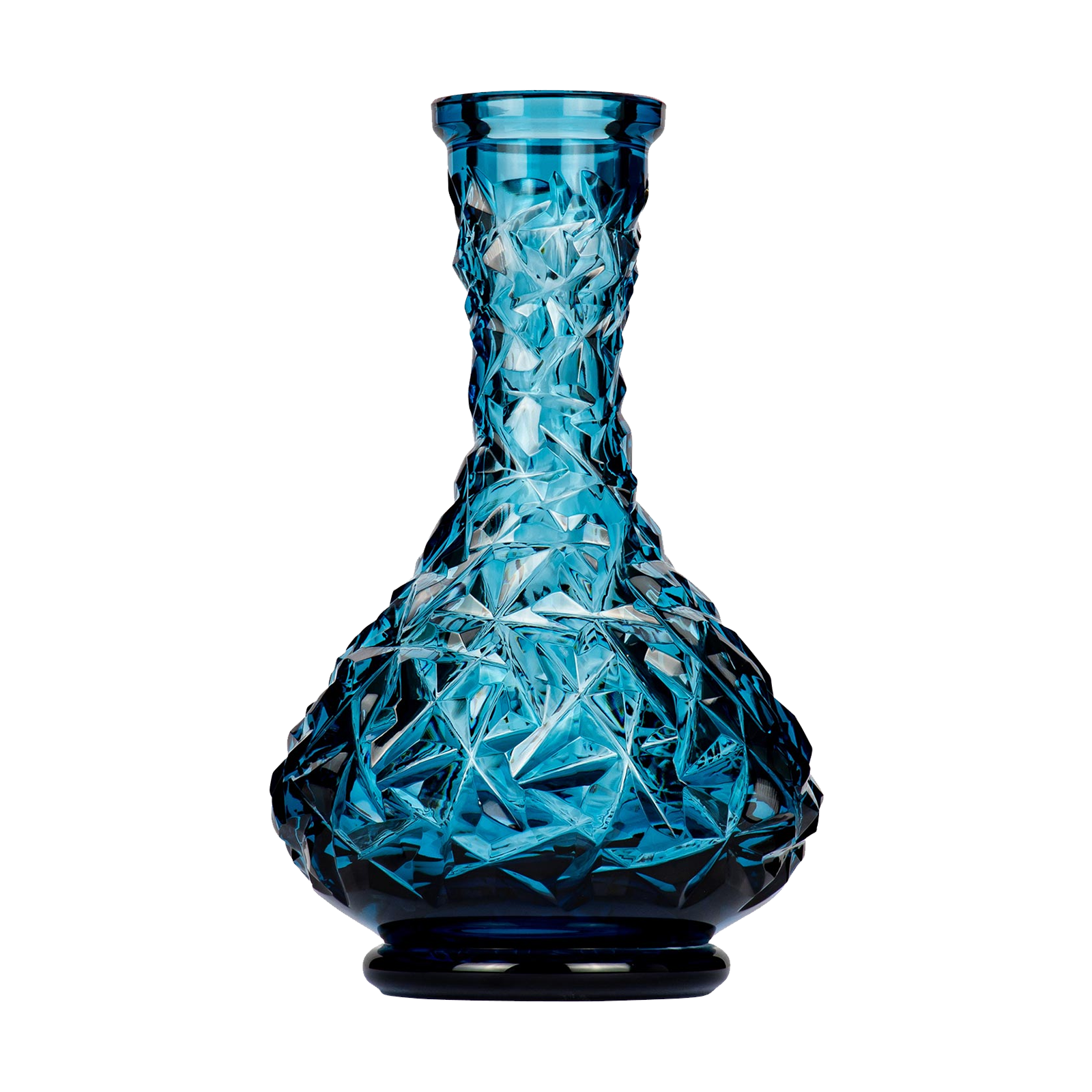 Caesar Crystal - Bowl - Drop - Rock - Blue 1 Caesar Crystal - Bowl - Drop - Rock - Blue 1