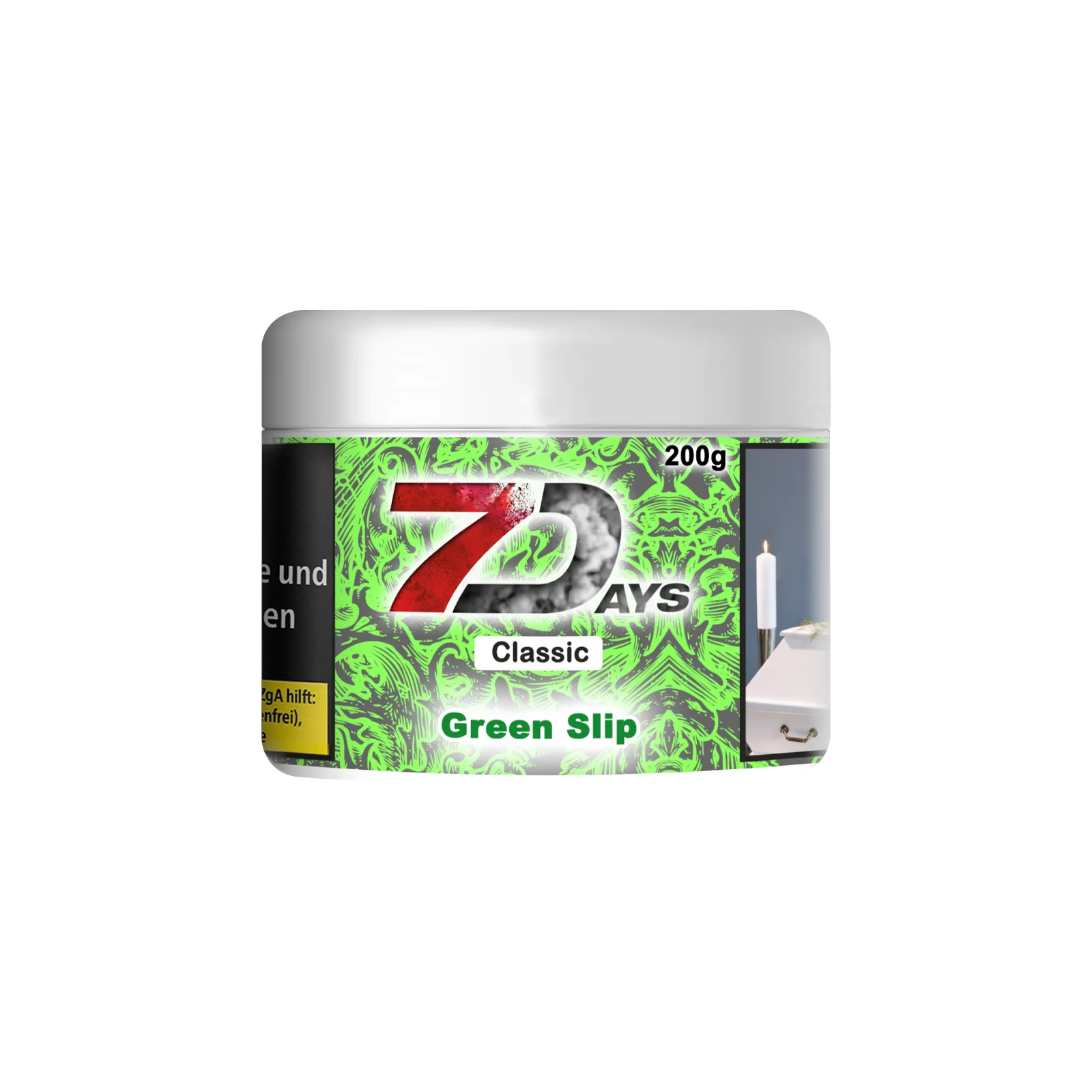 7Days GreenSlip Shisha Tabak – Minze, Ice & Eukalyptus 2