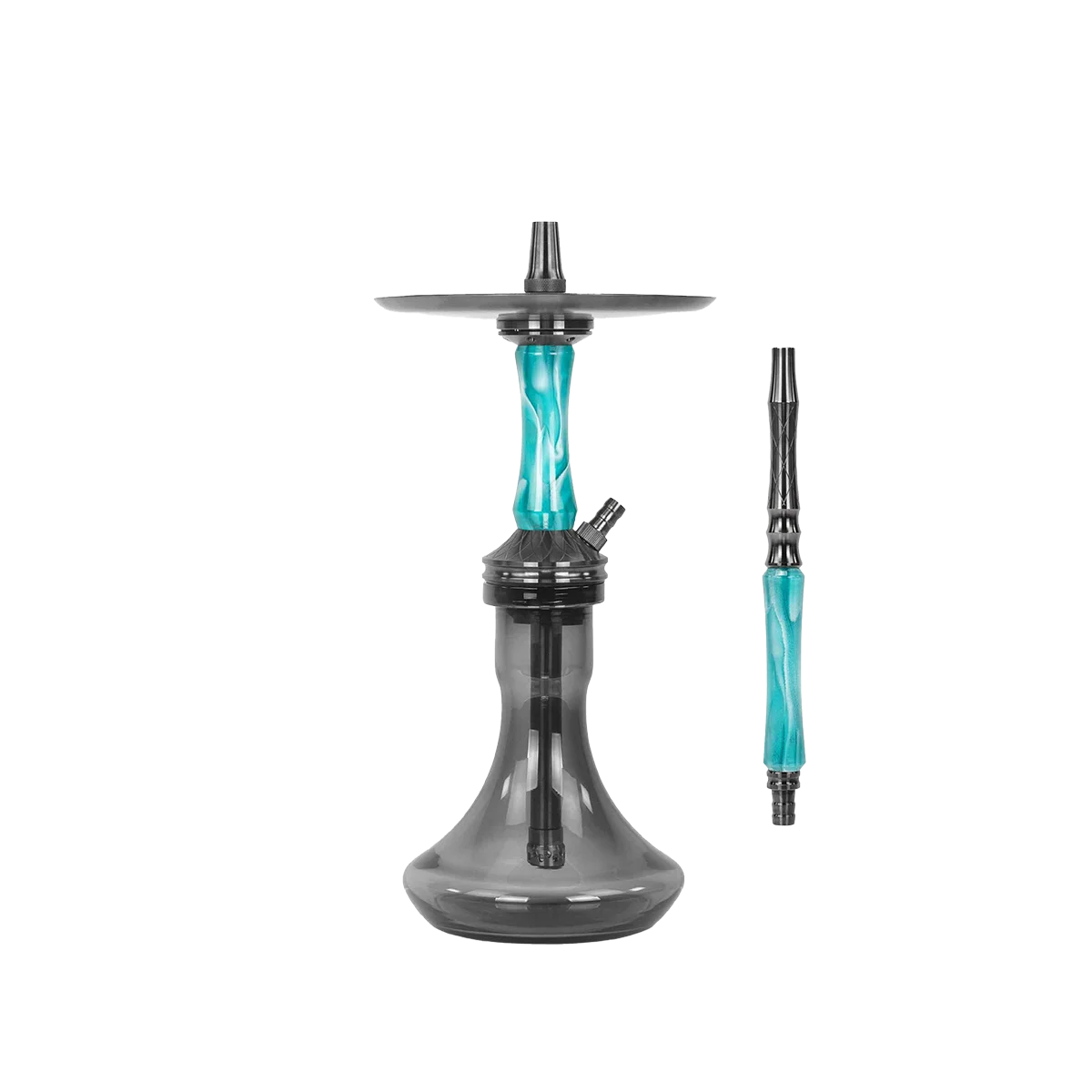 Ocean Hookah Kaif S 2nd Edition Black Turquoise  Shisha