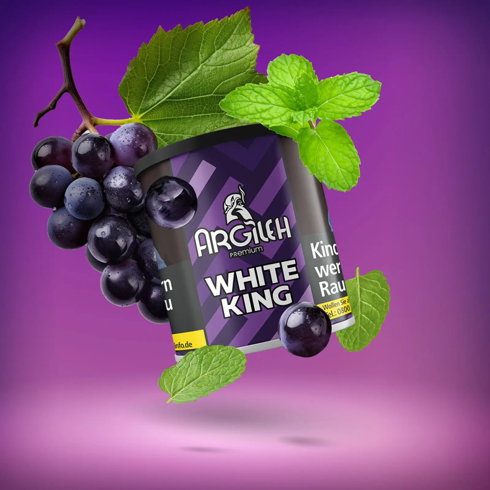 Argileh - White King - 200 g -1