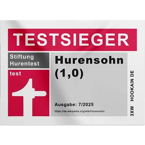 Testsieger Hurensohn