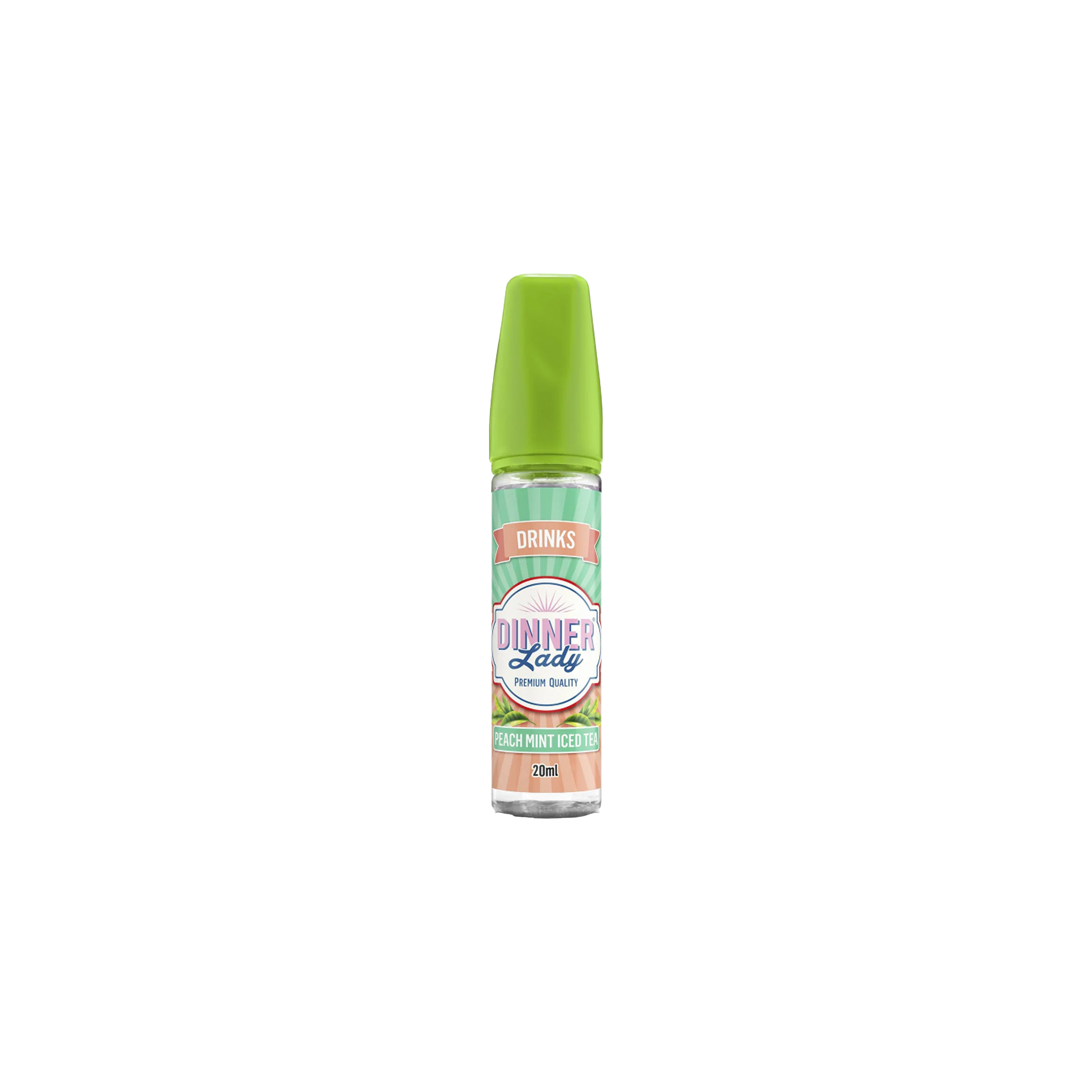 Dinner Lady - E-Liquid - Aroma - Longfill - Peach Mint Iced Tea - 20 ml