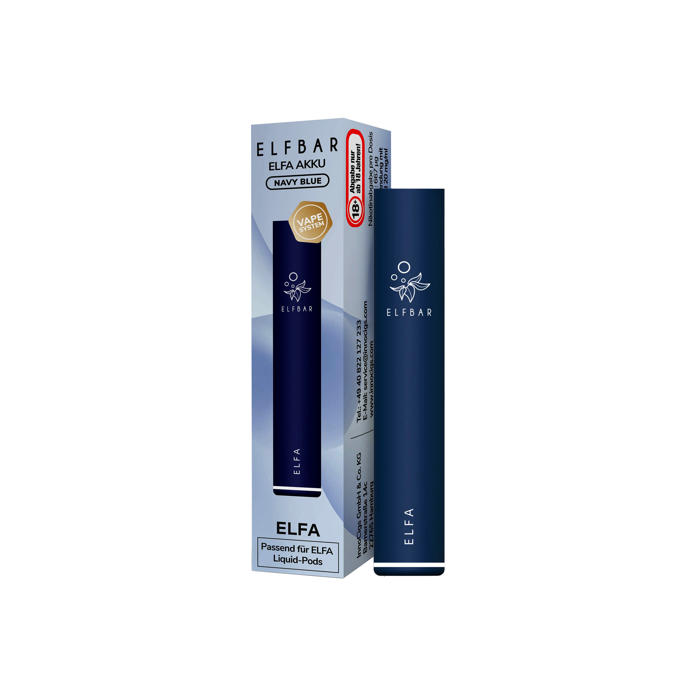 Elf Bar ELFA CP Basisgerät Navy Blue | Vape Zubehör günstig kaufen1