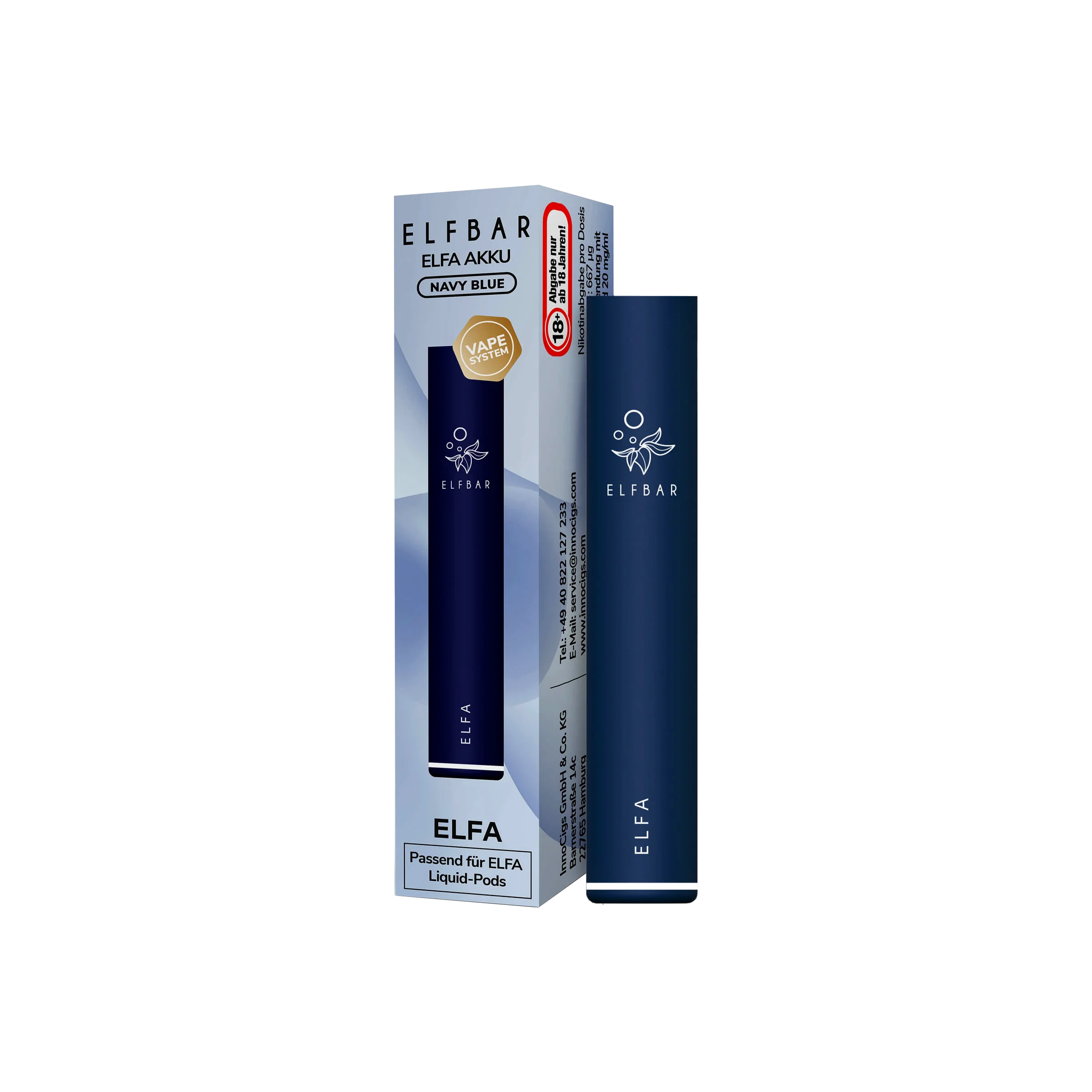 Elf Bar ELFA CP Basisgerät Navy Blue | Vape Zubehör günstig kaufen1