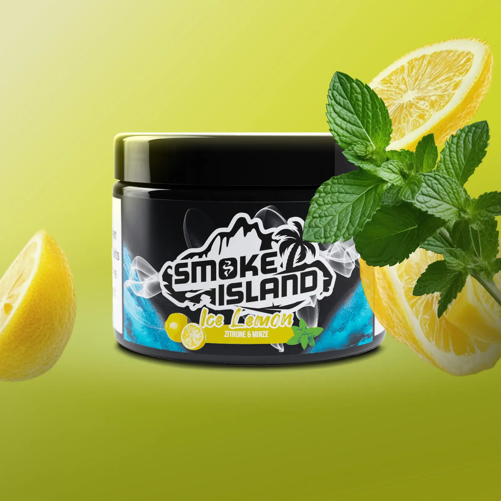 Smoke Island - nikotinfrei - Ice Lemon - 200 g  1