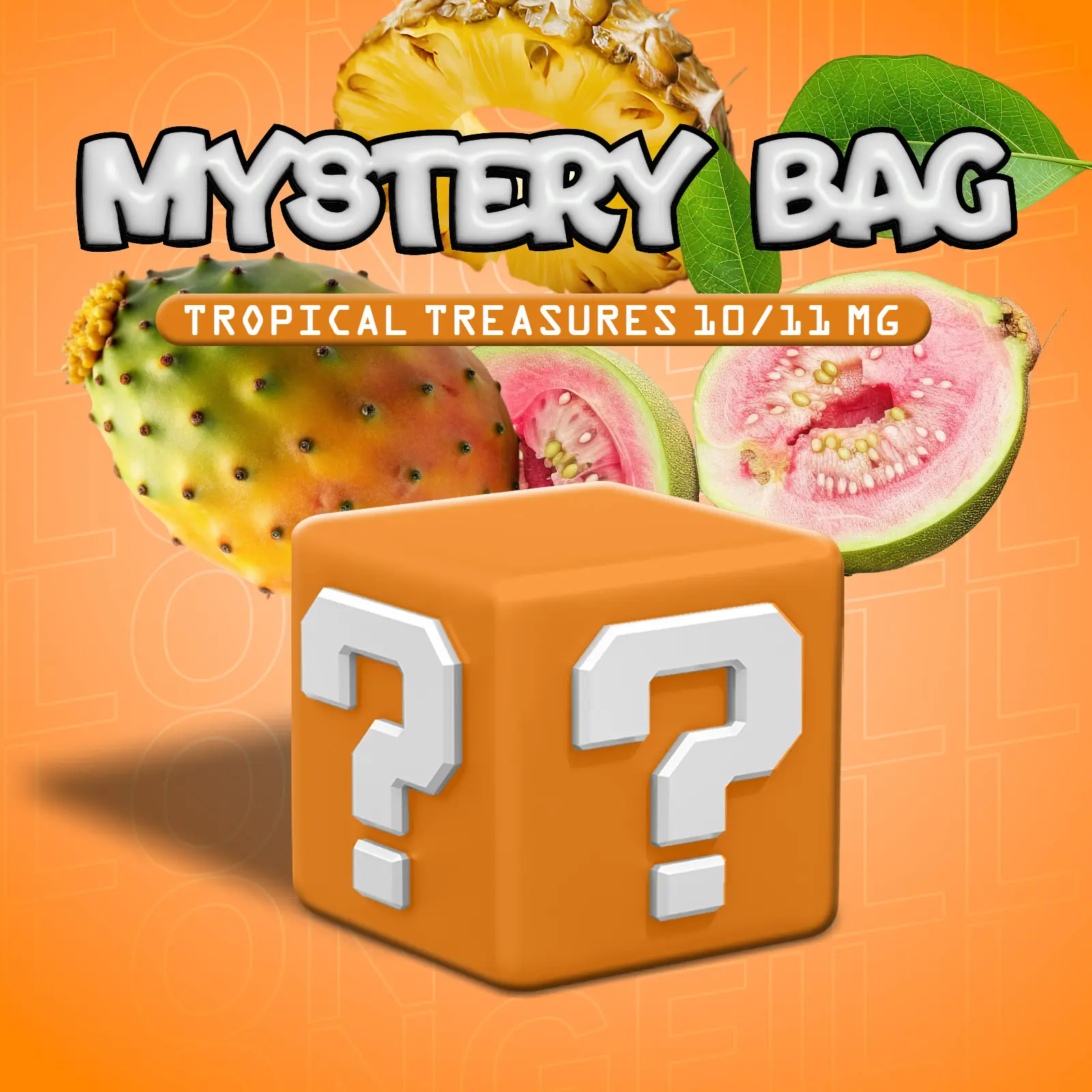 Mystery Bag Nikotinsalz E-Liquid Tropical Treasures 10/11 mg | Mysteriöse Sonderangebote günstig bestellen 1