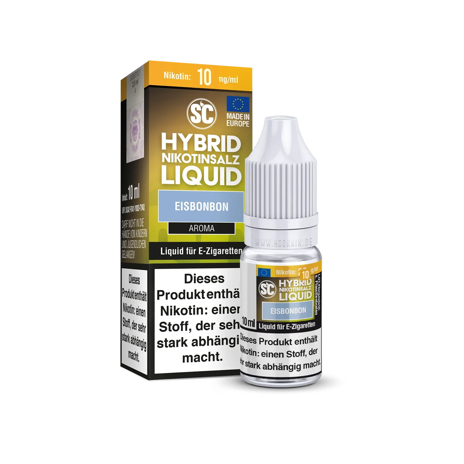 SC - E-Liquid - Hybrid Nicotine Salt - Eisbonbon - 10 ml - 10 mg