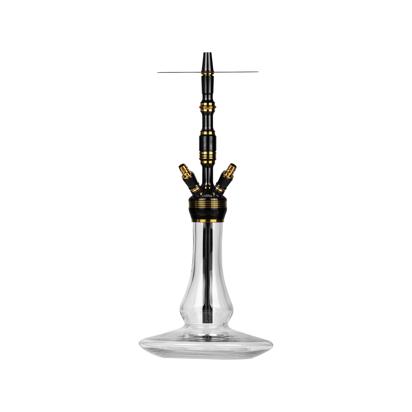 Alite Bash Squad Schwarz Gold Wasserpfeife – Hochwertig & Modern 2 Alite Bash Squad Schwarz Gold Wasserpfeife – Hochwertig & Modern 2