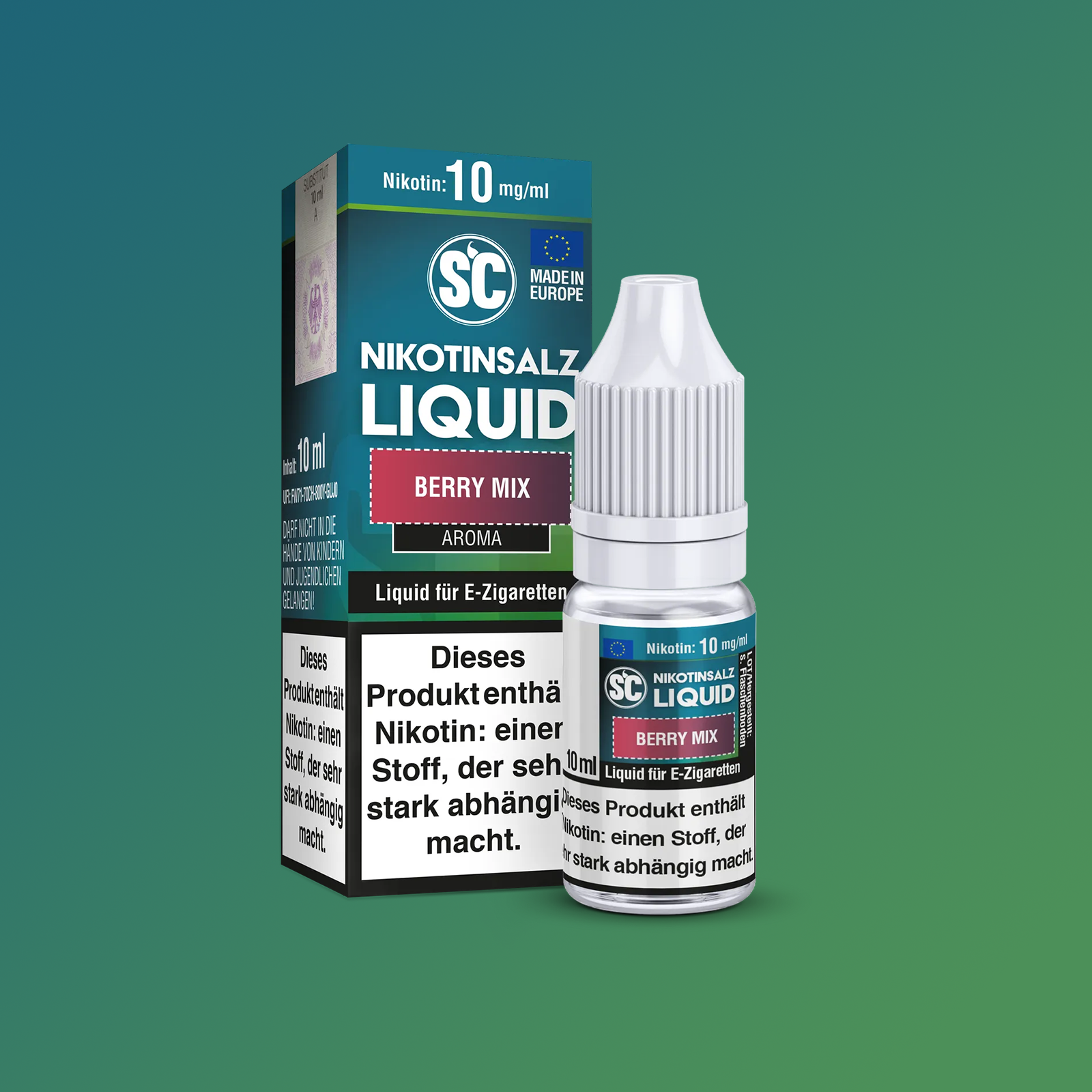 SC - E-Liquid - Nicotine Salt - Berry Mix - 10 ml - 10 mg 1