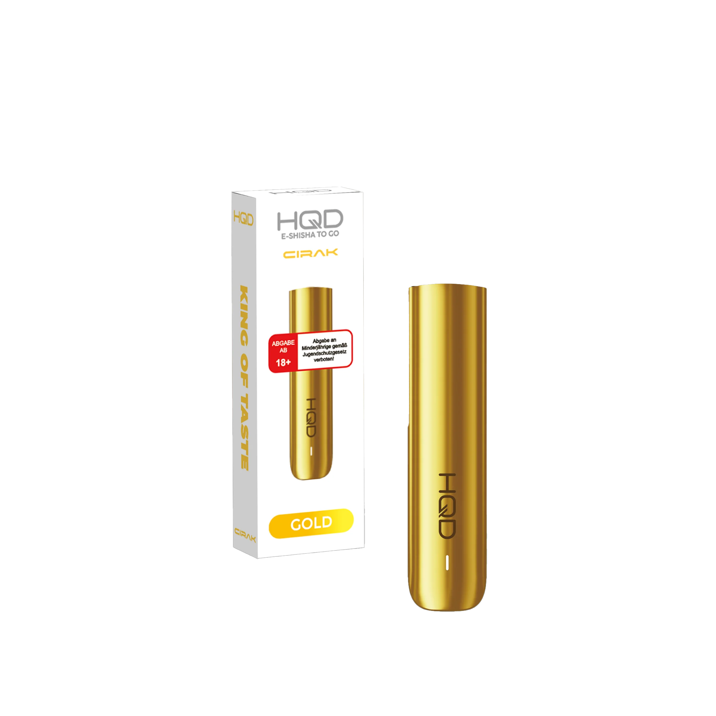 HQD - Cirak - Basisgerät - Gold | Prefilled Pod System günstig kaufen1