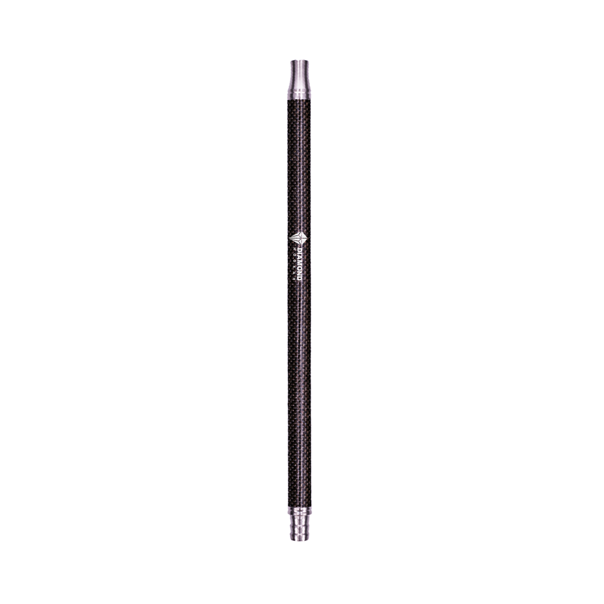 Diamond Hookah - Carbon Mundstück - Schwarz-Rot