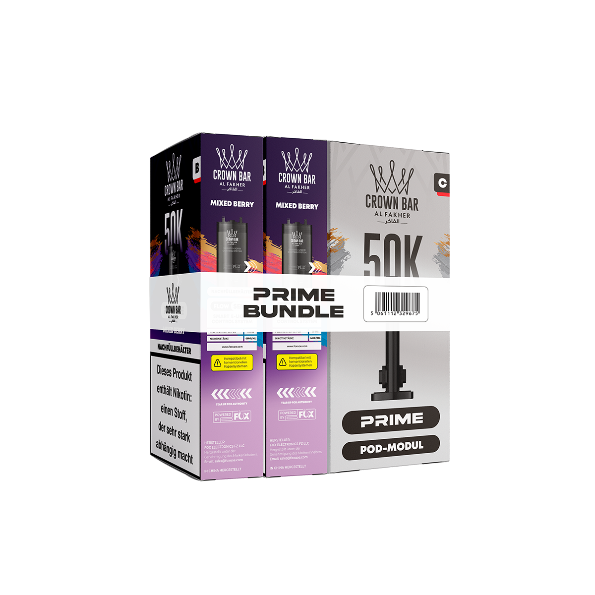 Al Fakher - Hypermax - Prime - 50K - Pod - Mixed Berry