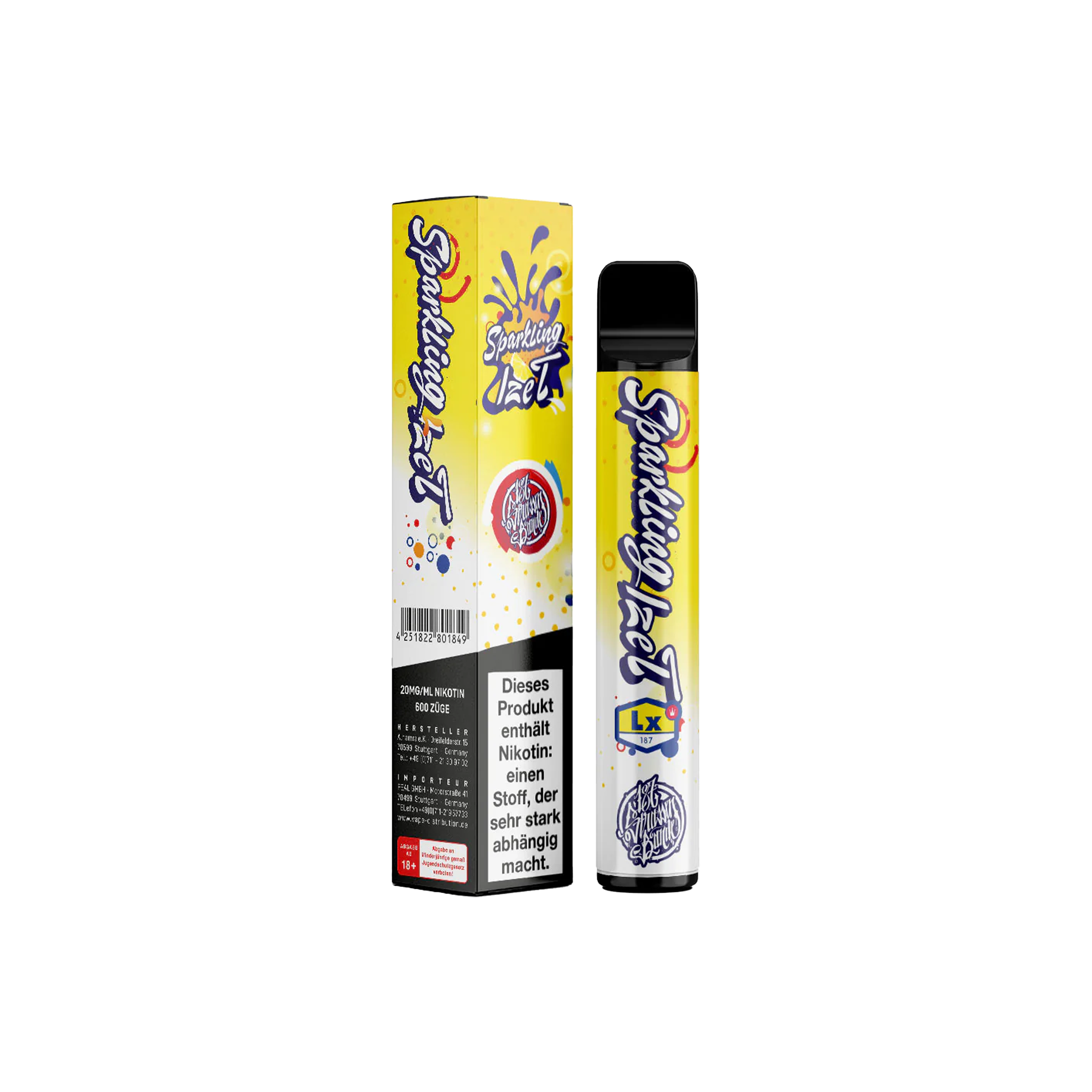 187 Vape - Sparkiling IzeT - 20 mg