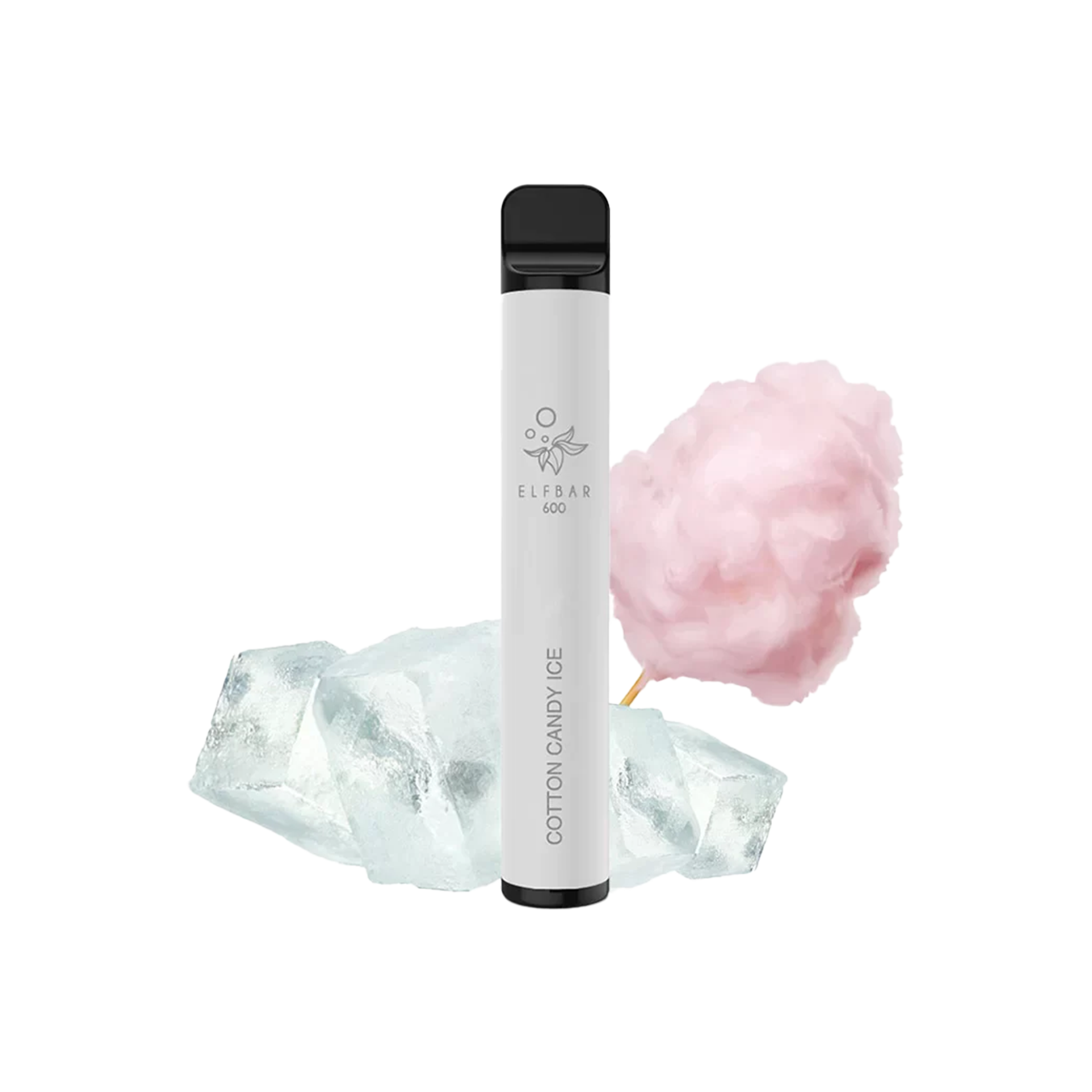 Elf Bar 600 - Cotton Candy Ice - E-Zigarette - Vape Stick - 20 mg | Alle neuen Sorten günstig online kaufen - Hookain E-Shisha Onlineshop