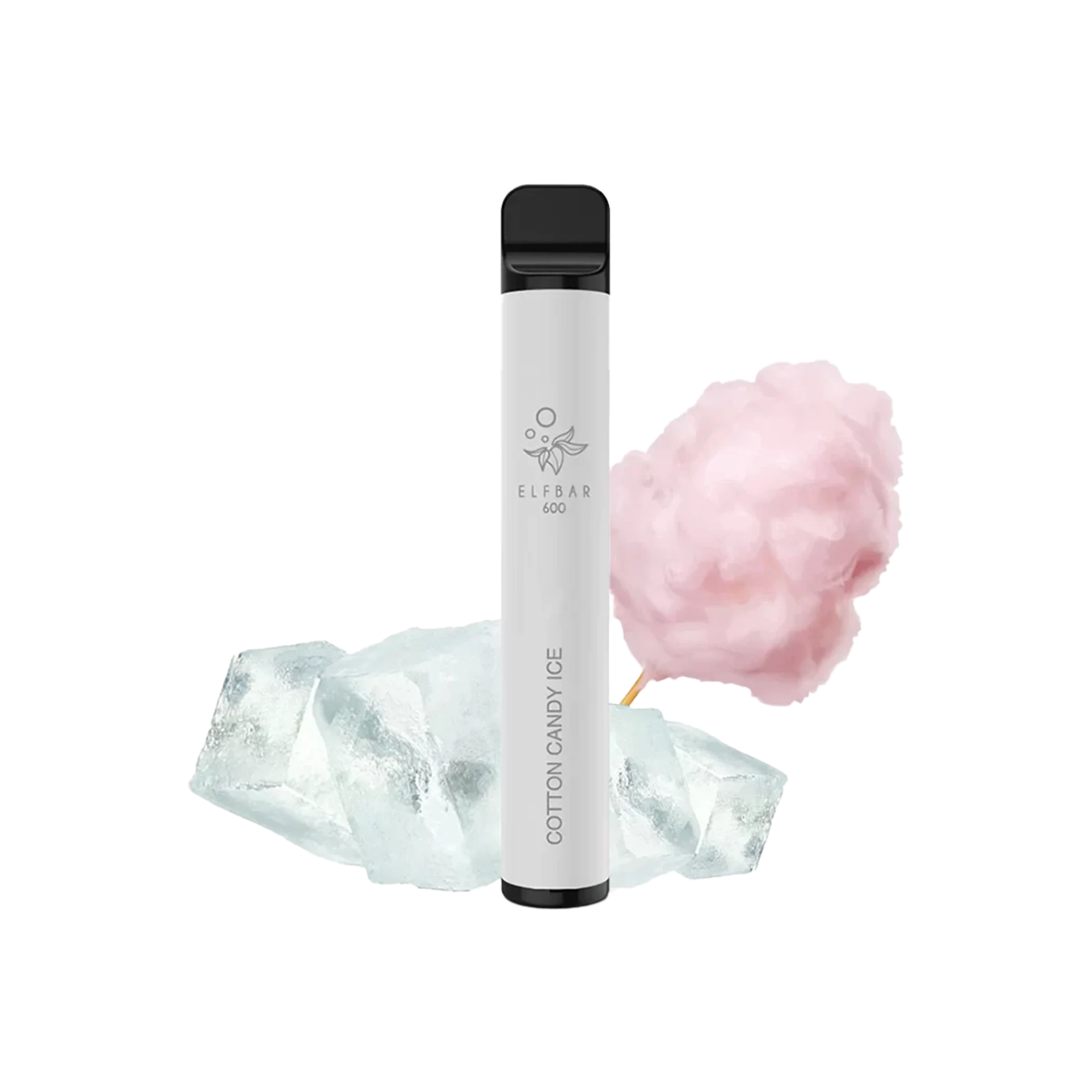 Elf Bar 600 - Cotton Candy Ice - E-Zigarette - Vape Stick - 20 mg | Alle neuen Sorten günstig online kaufen - Hookain E-Shisha Onlineshop