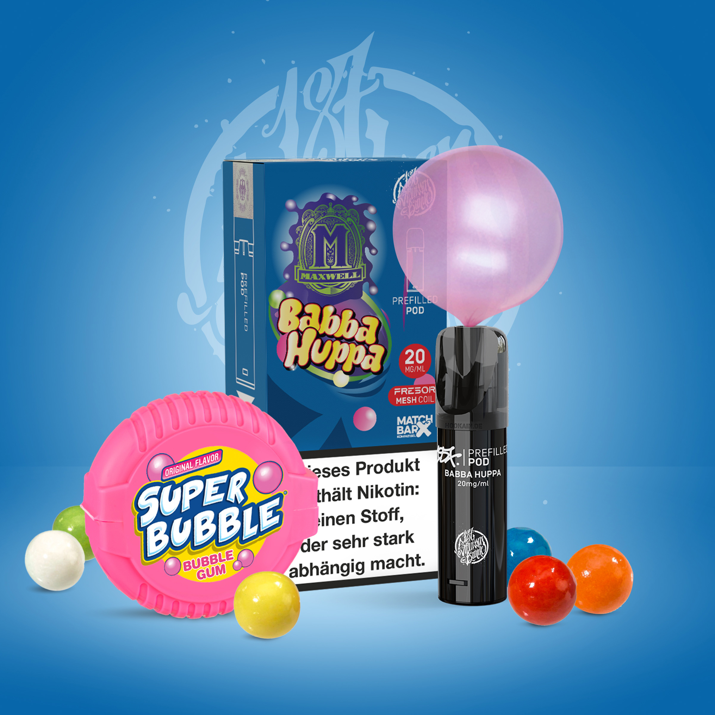 187 Pod Babba Huppa - Neuer Prefilled Pod | Online kaufen 1