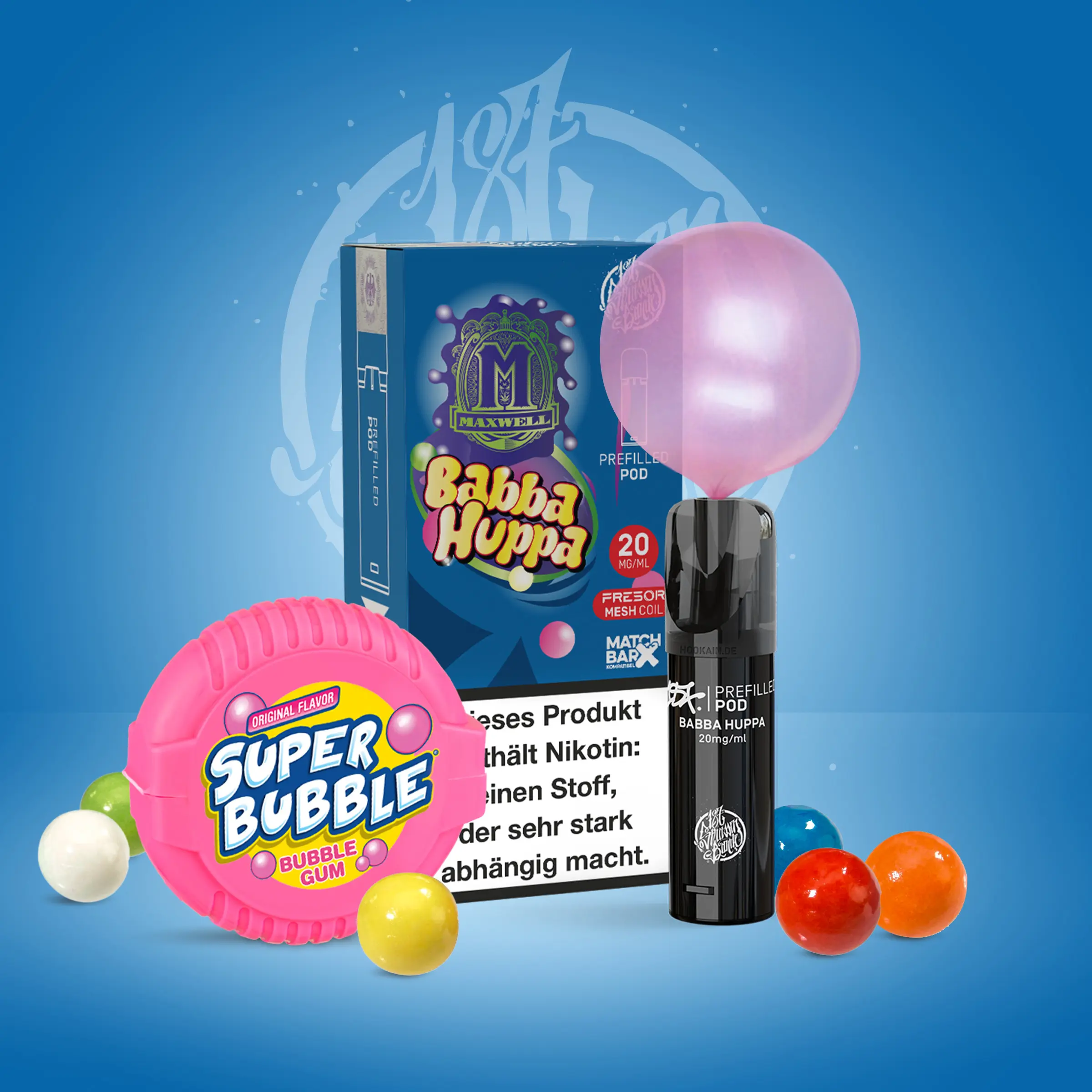 187 Pod Babba Huppa - Neuer Prefilled Pod | Online kaufen  1